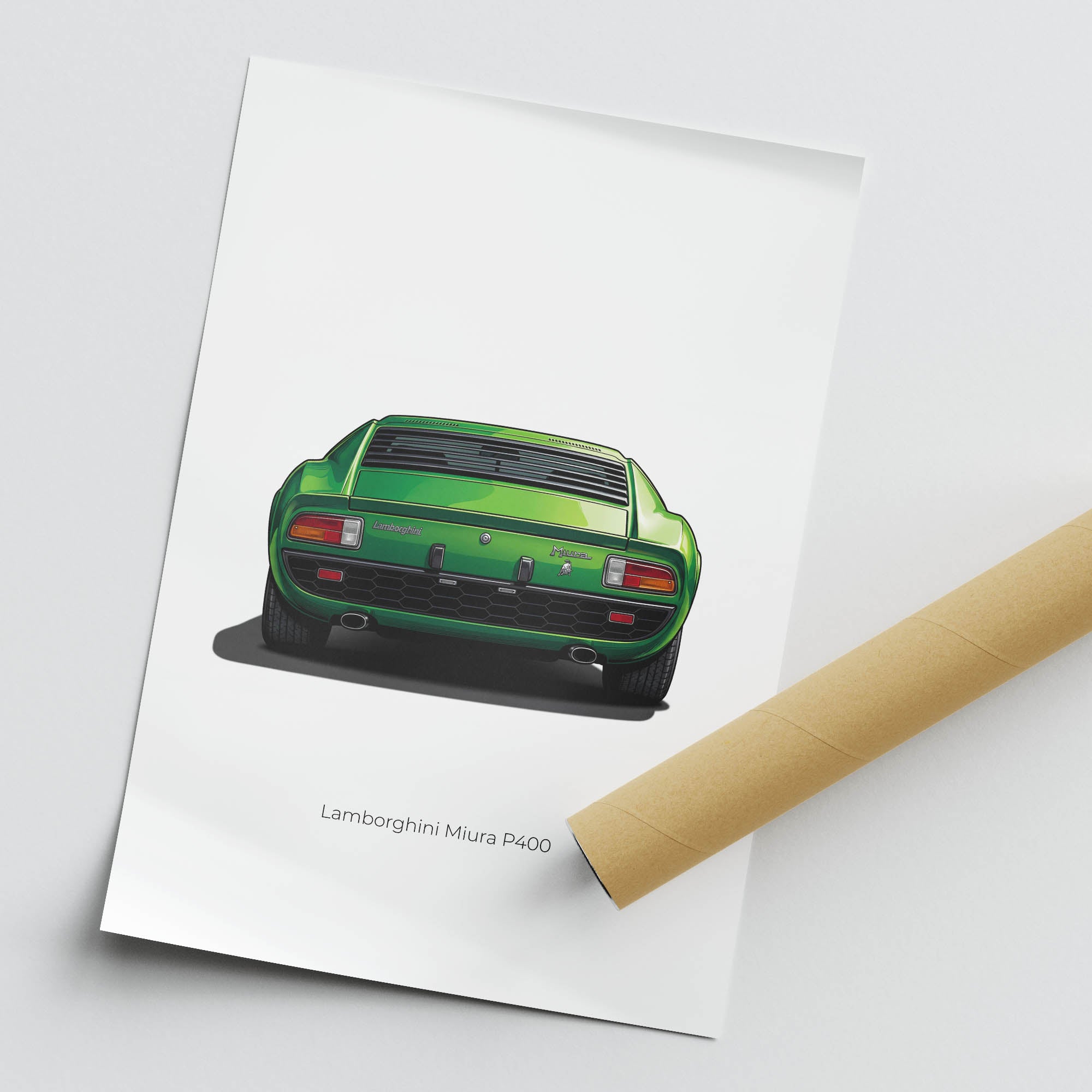 1966 Lamborghini Miura P400 – Car Print