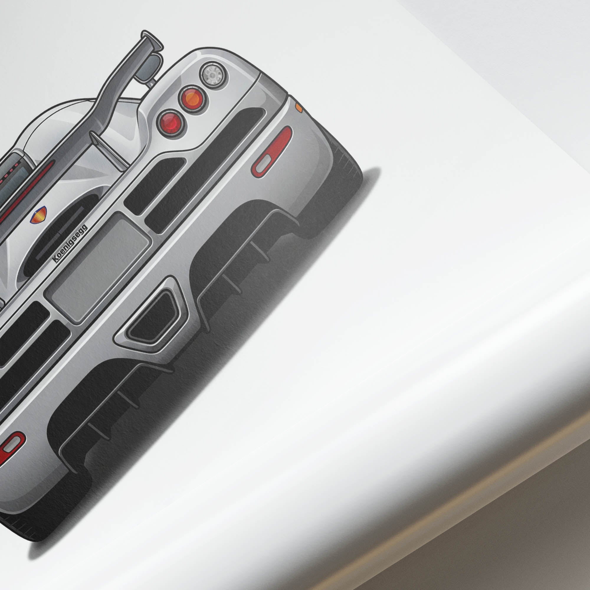 2002 Koenigsegg CC8S – Car Print