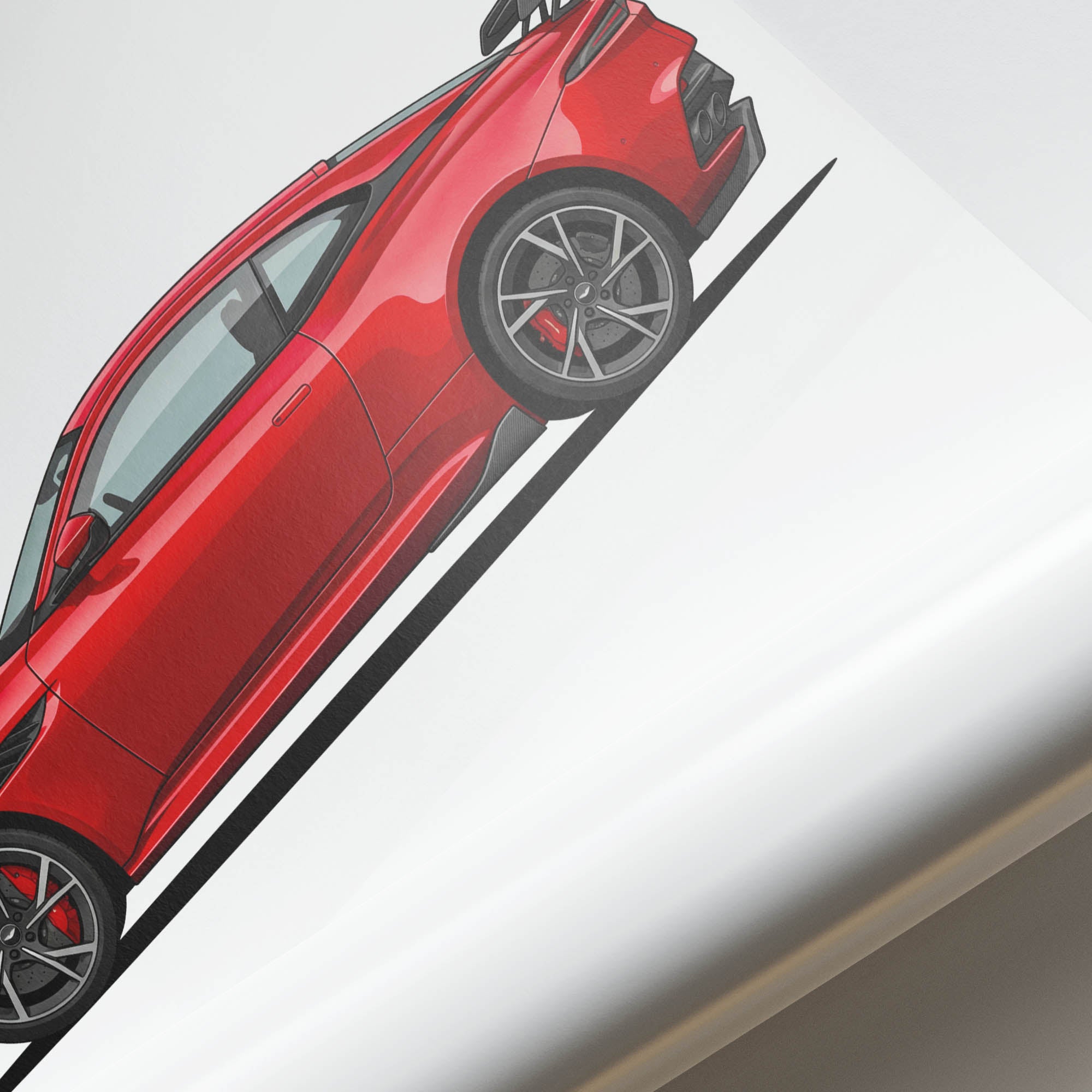 2019 Aston Martin Dbs Superleggera Hyper – Car Print