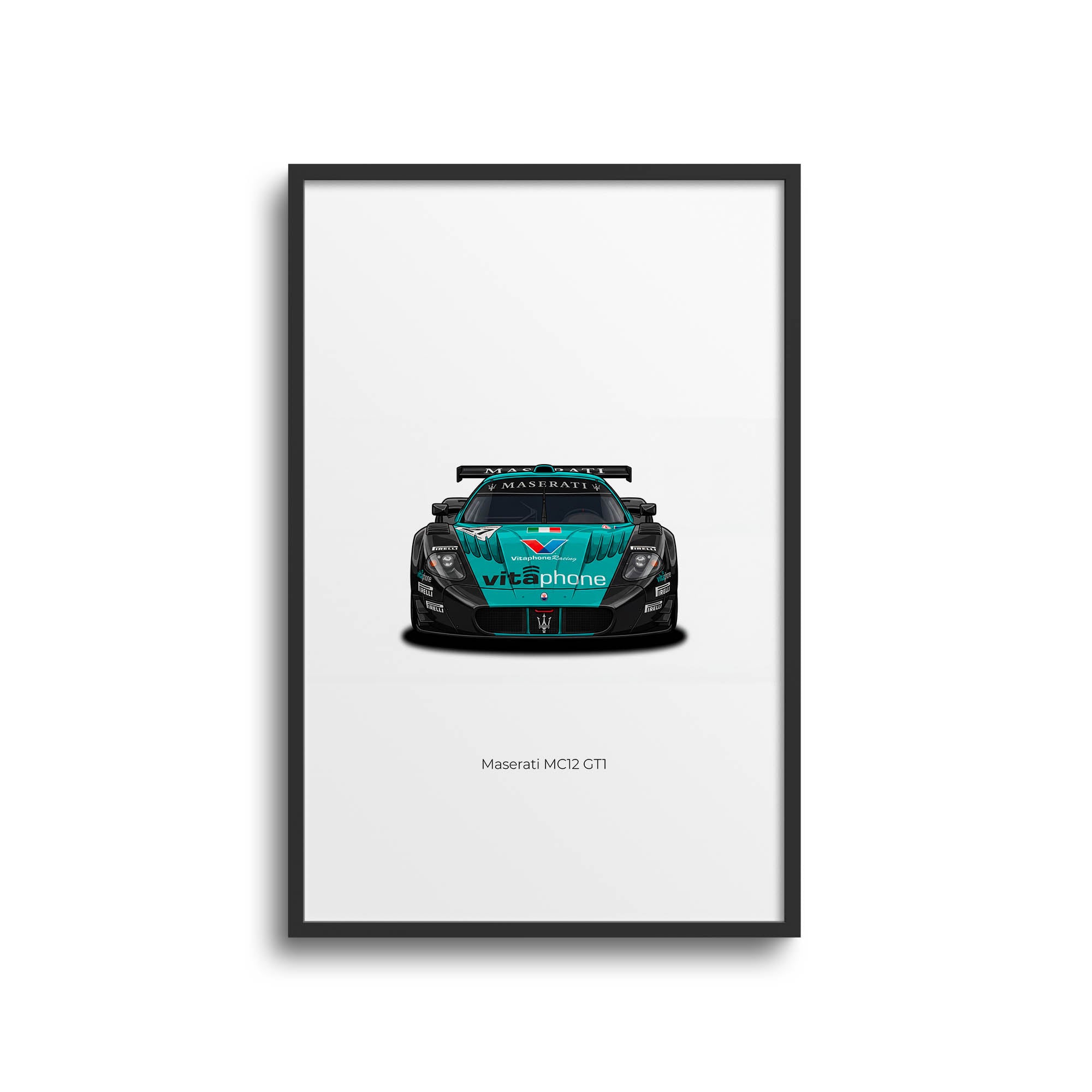 2005 Maserati MC12 GT1 Vitaphone – Car Print