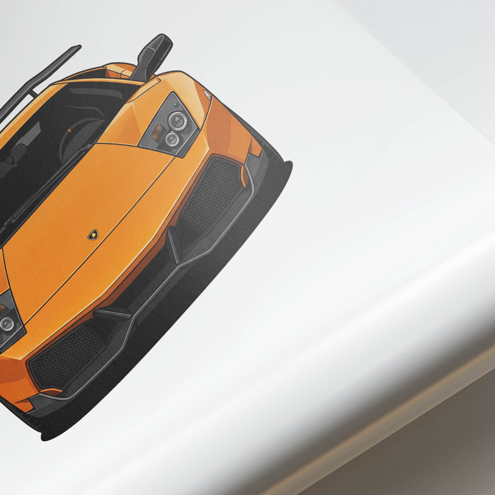 2010 Lamborghini Murci Lago LP670 4 SV – Car Print
