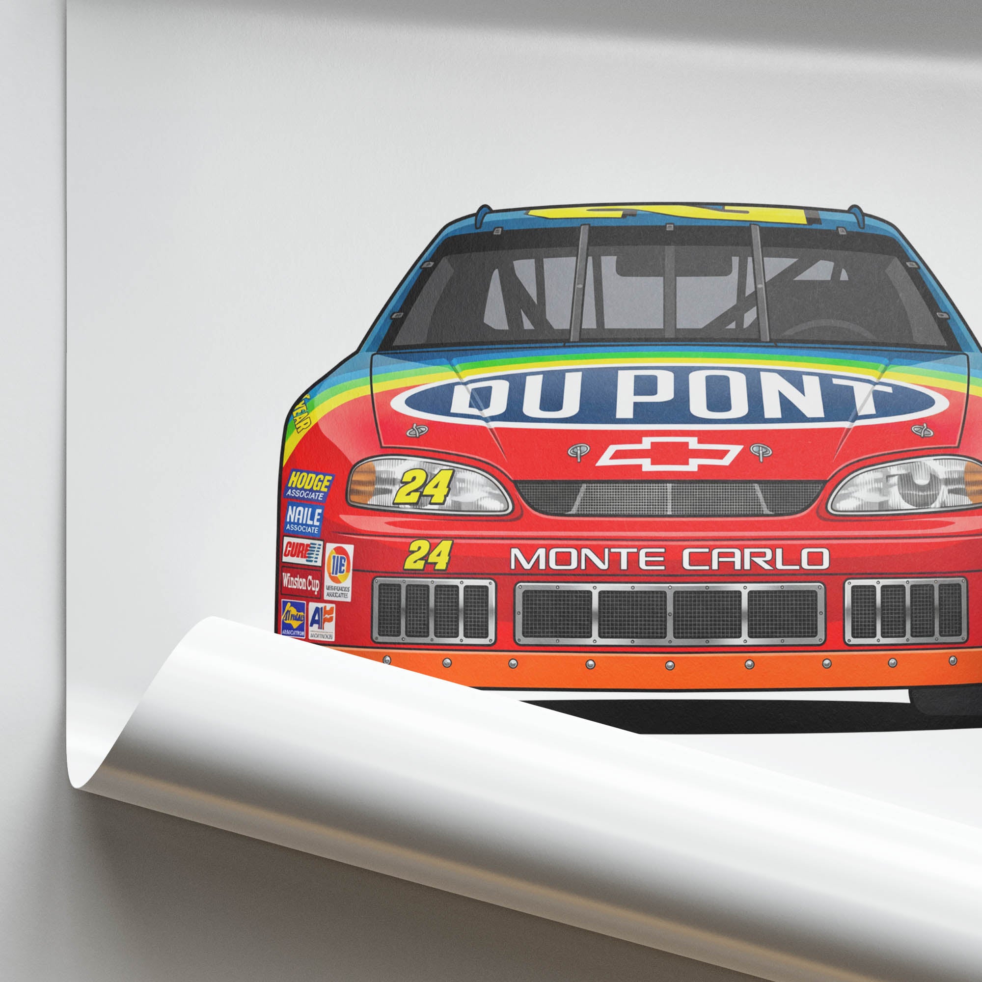 1997 Chevrolet Monte Carlo Jeff Gordon – Car Print