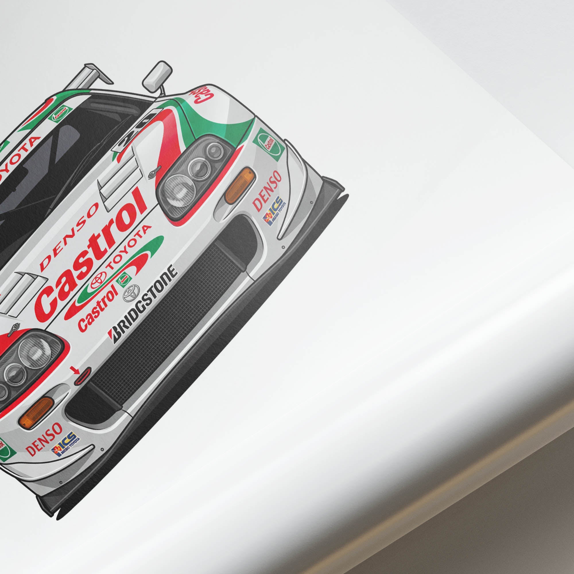 1997 Toyota Supra JGTC – Car Print (Front)