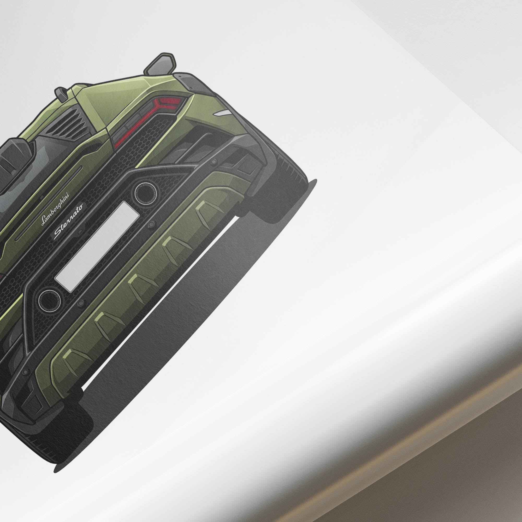 2023 Lamborghini Hurac N Sterrato – Car Print
