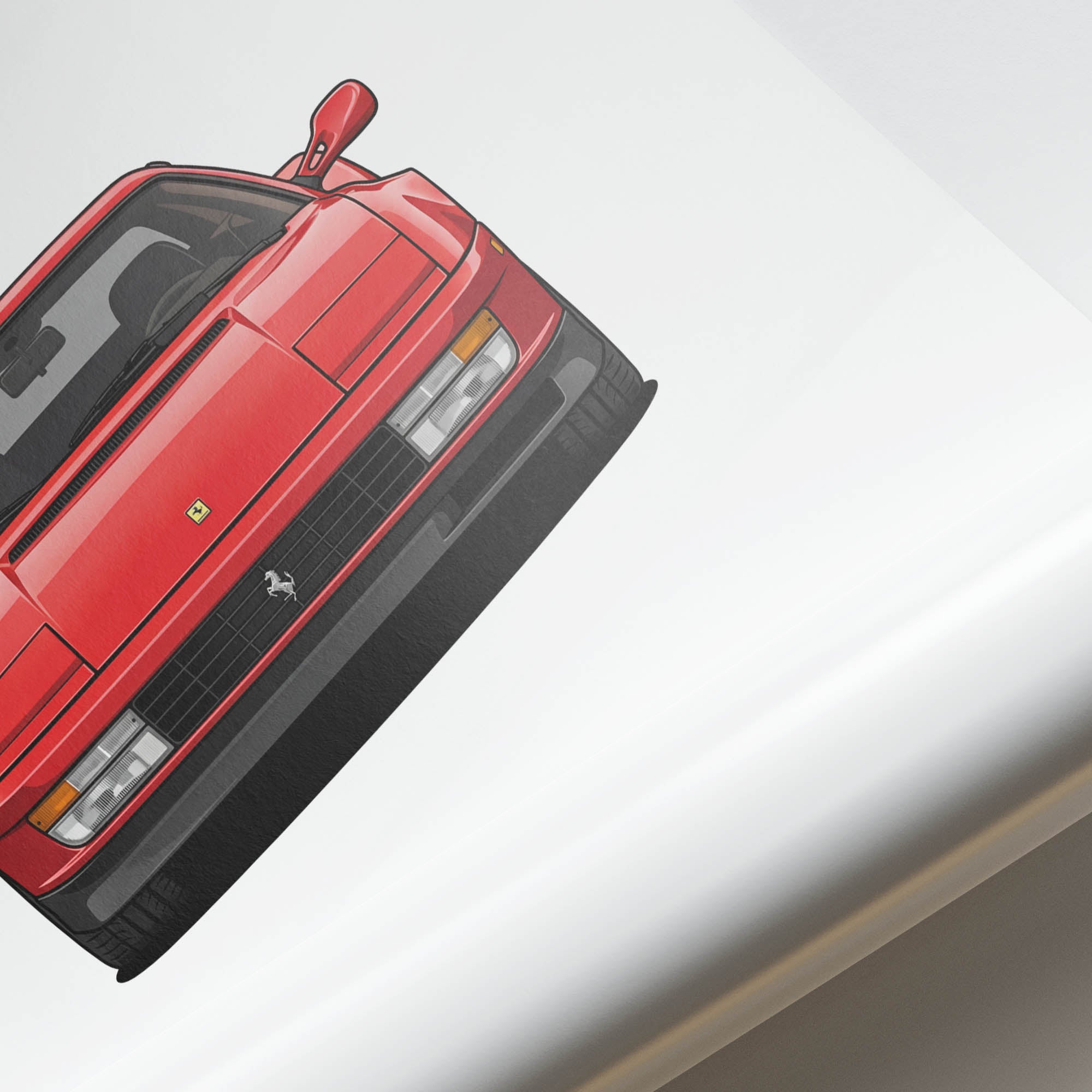 1986 Ferrari Testarossa – Car Print