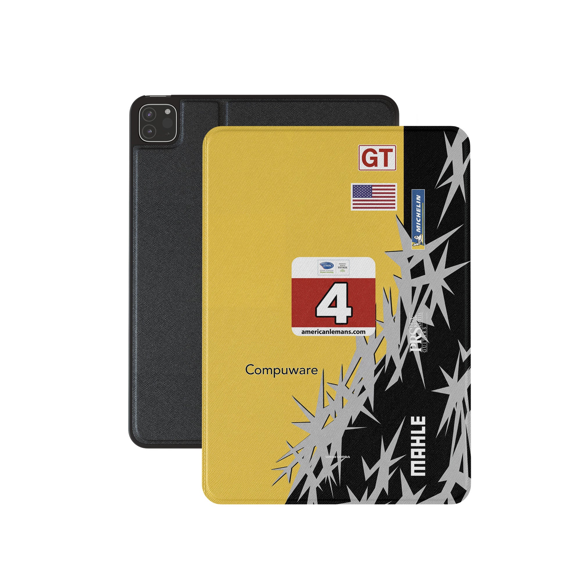 Corvette iPad Case – 2010 IMSA Design Durable Racing Protective Cover