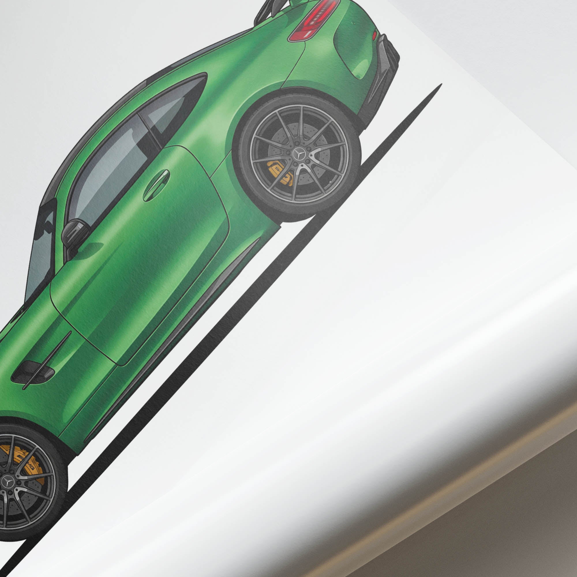 2017 Mercedes AMG GT R – Car Print (Side)