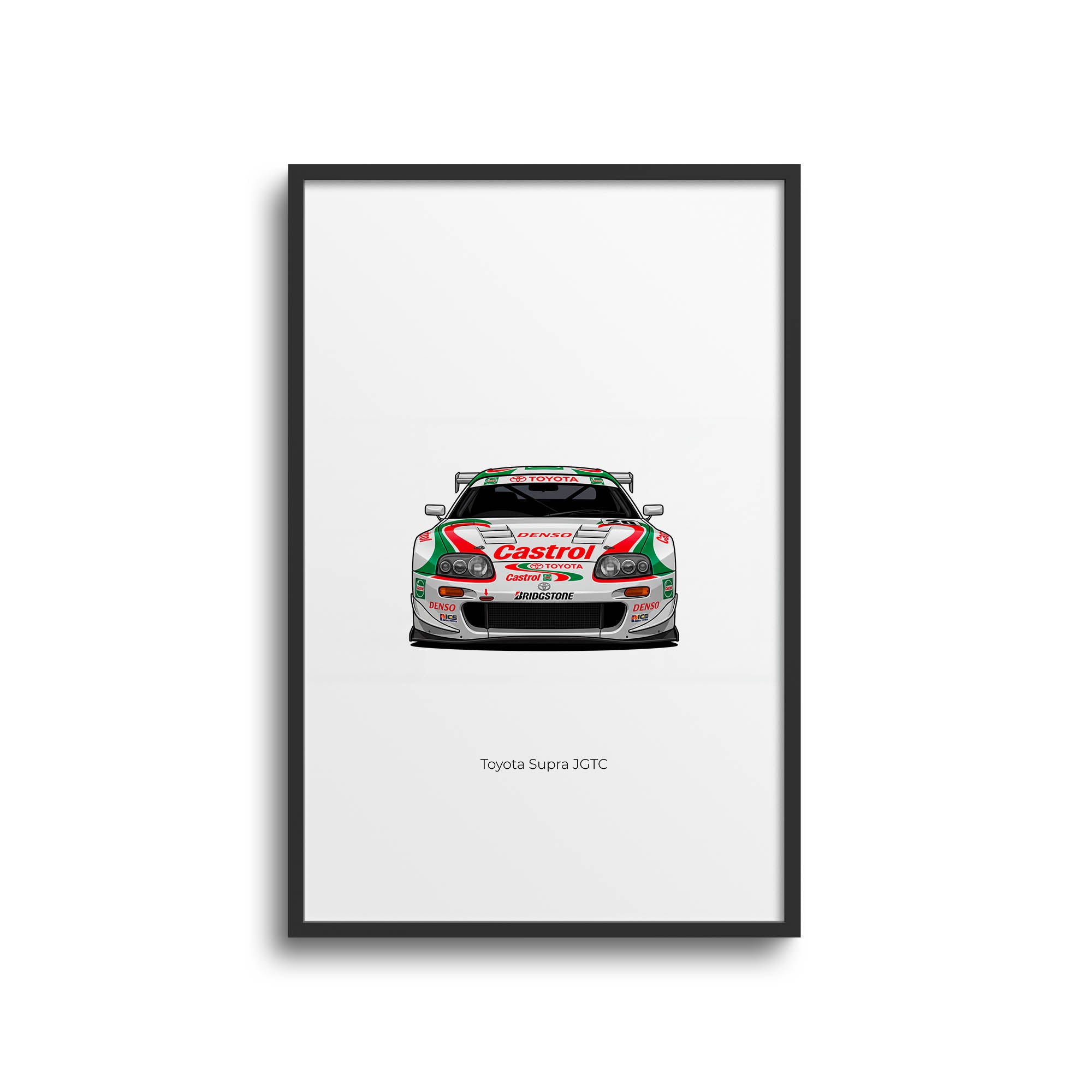 1997 Toyota Supra JGTC – Car Print (Front)