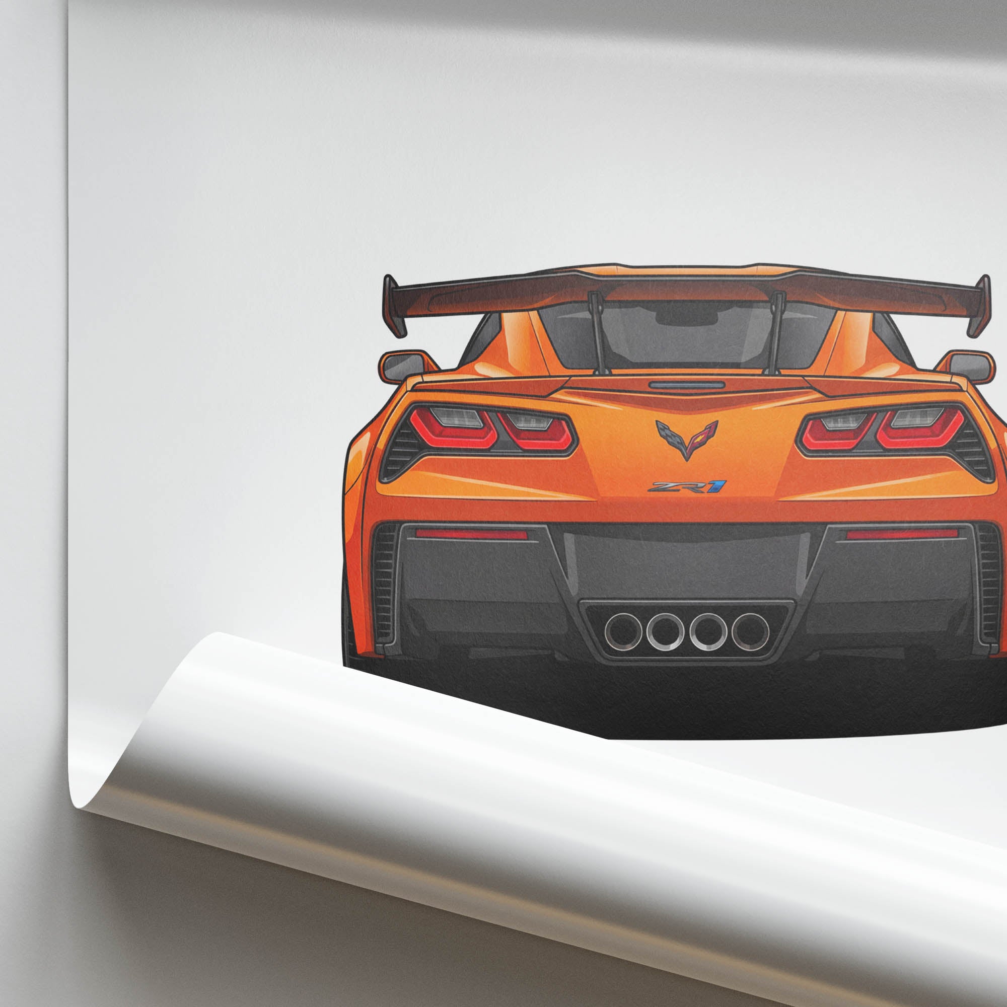 2019 Chevrolet Corvette ZR1 C7 – Car Print