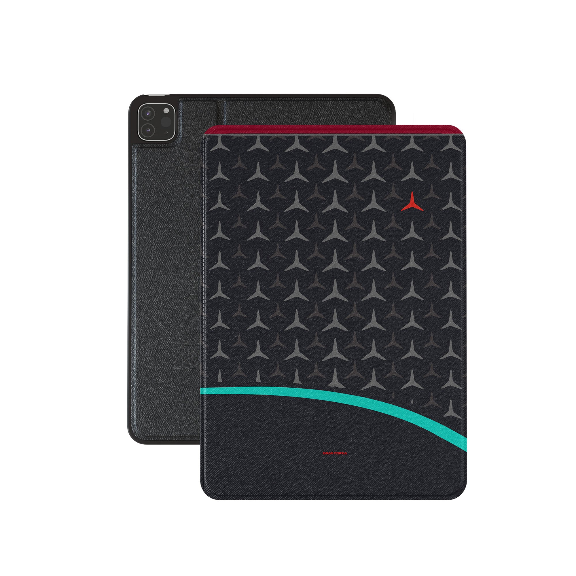 Mercedes-AMG iPad Case – 2020 W11 Livery Cover | Shockproof Tablet Protective Cover