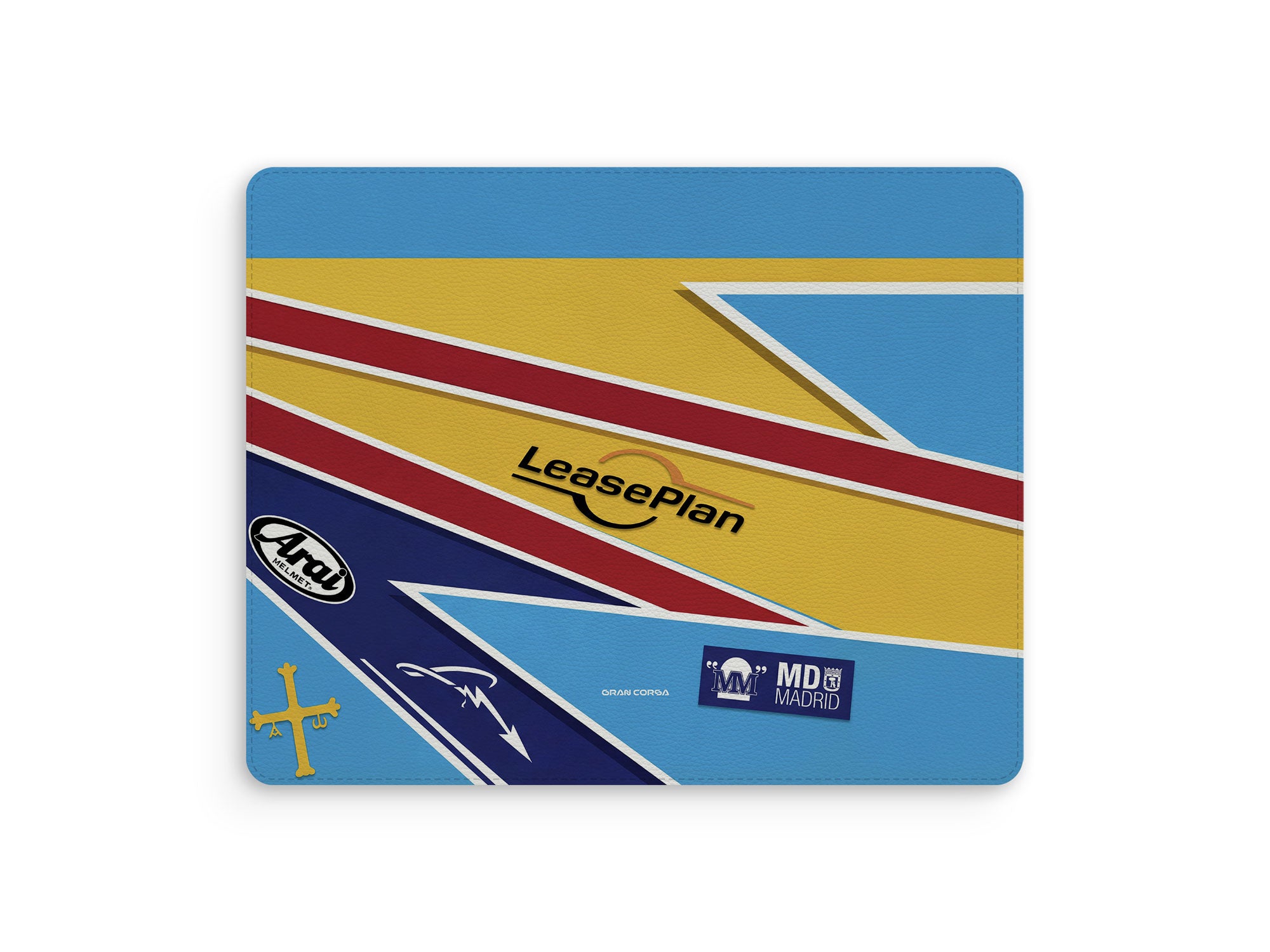 Fernando Alonso Helmet Mouse Mat – 2005 F1 Champion Racing Desk Pad