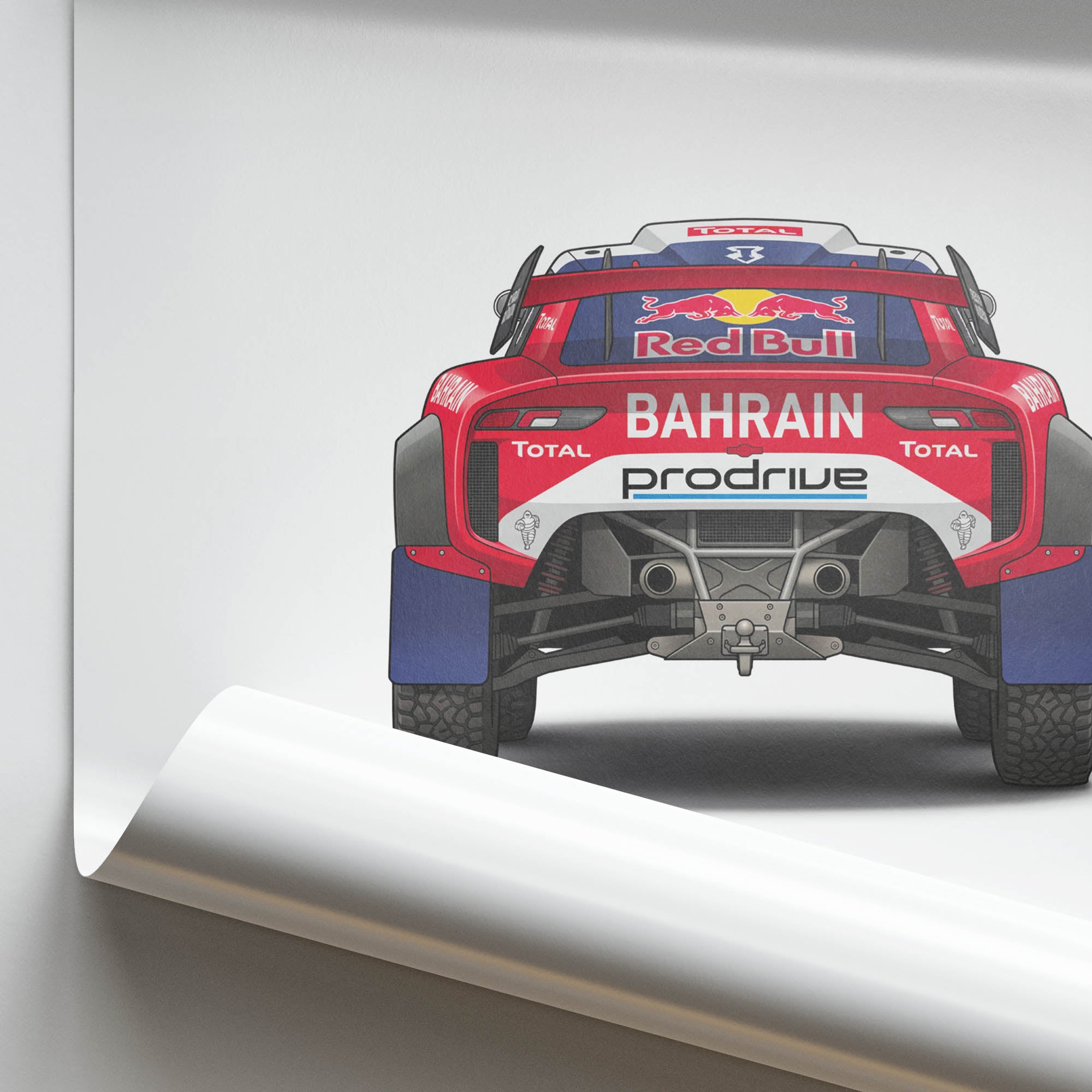 2023 Prodrive Hunter S Bastien Loeb Bahrain – Car Print