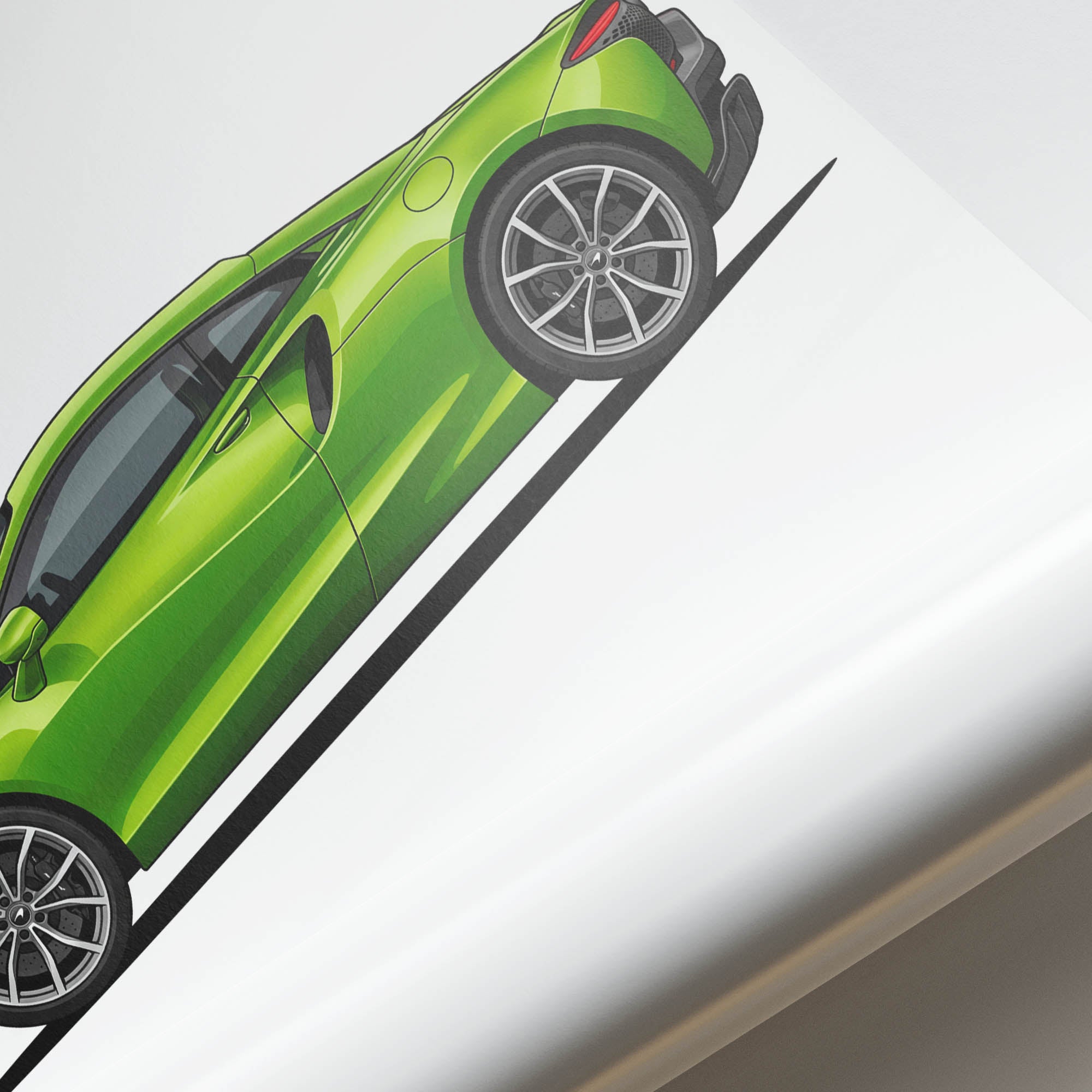 2022 McLaren Artura Flux – Car Print (Side)
