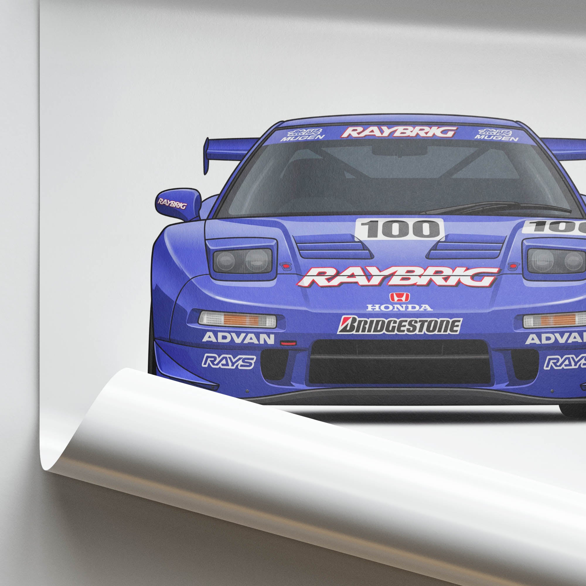 1997 Honda NSX GT JGTC Raybrig – Car Print