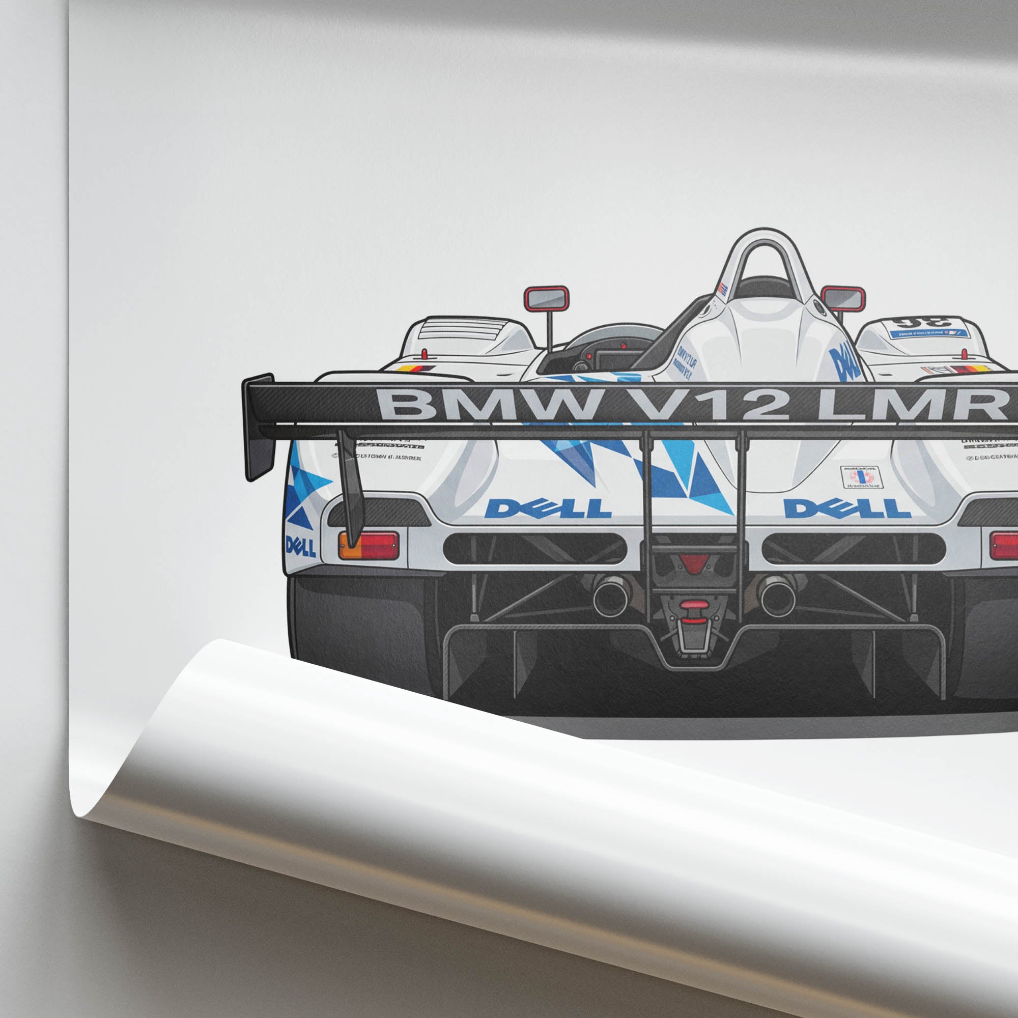 1999 BMW V12 Lmr – Car Print