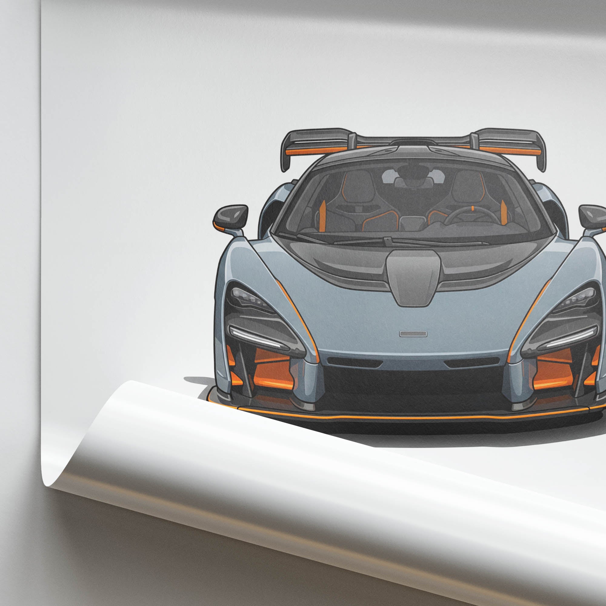 2018 McLaren Senna Victory – Car Print