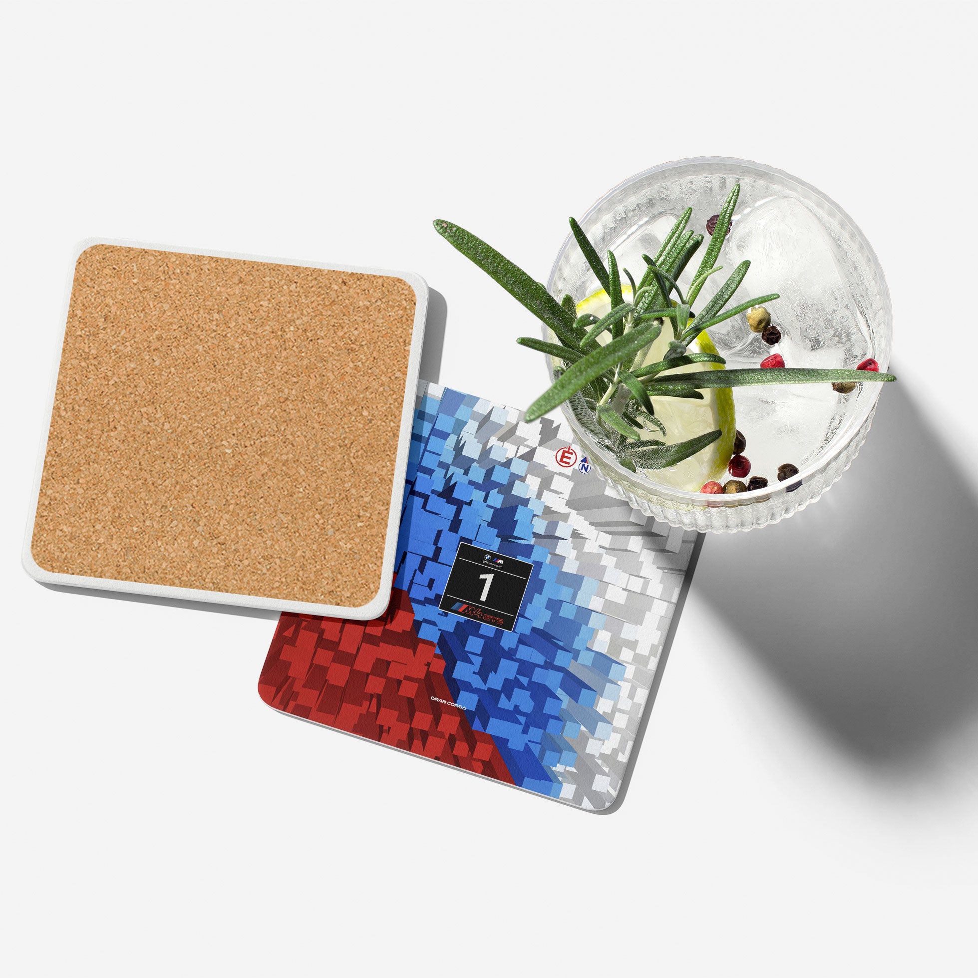 M4 GT3 EVO Coaster - Durable Non Slip Drink Pad | Gran Corsa Motorsport Accessory