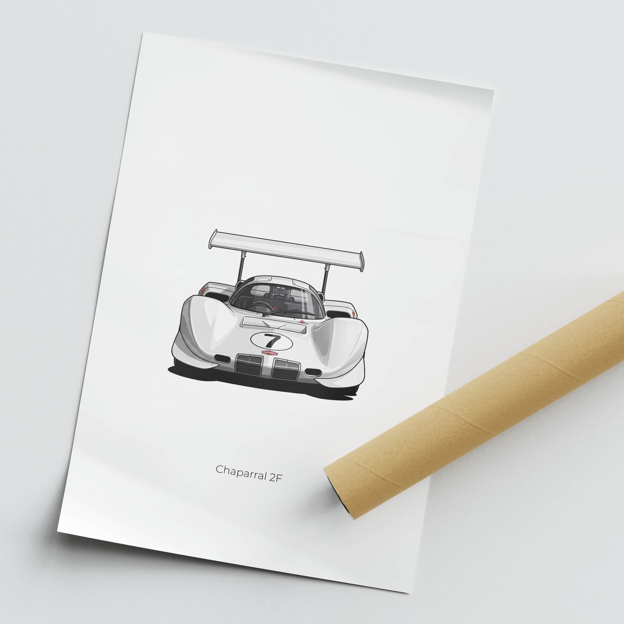 1967 Chaparral 2F – Car Print (Front)