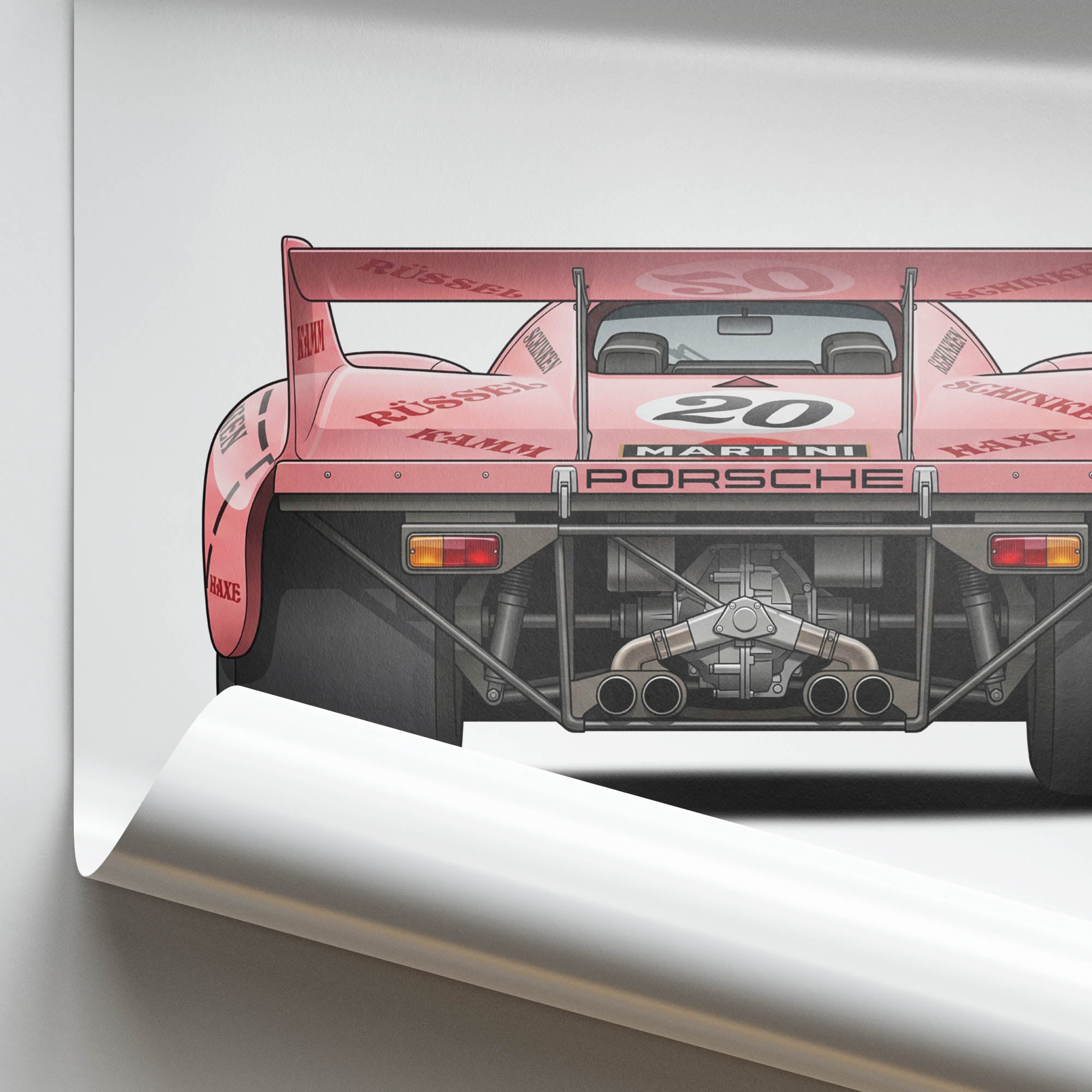1971 Porsche – Car Print
