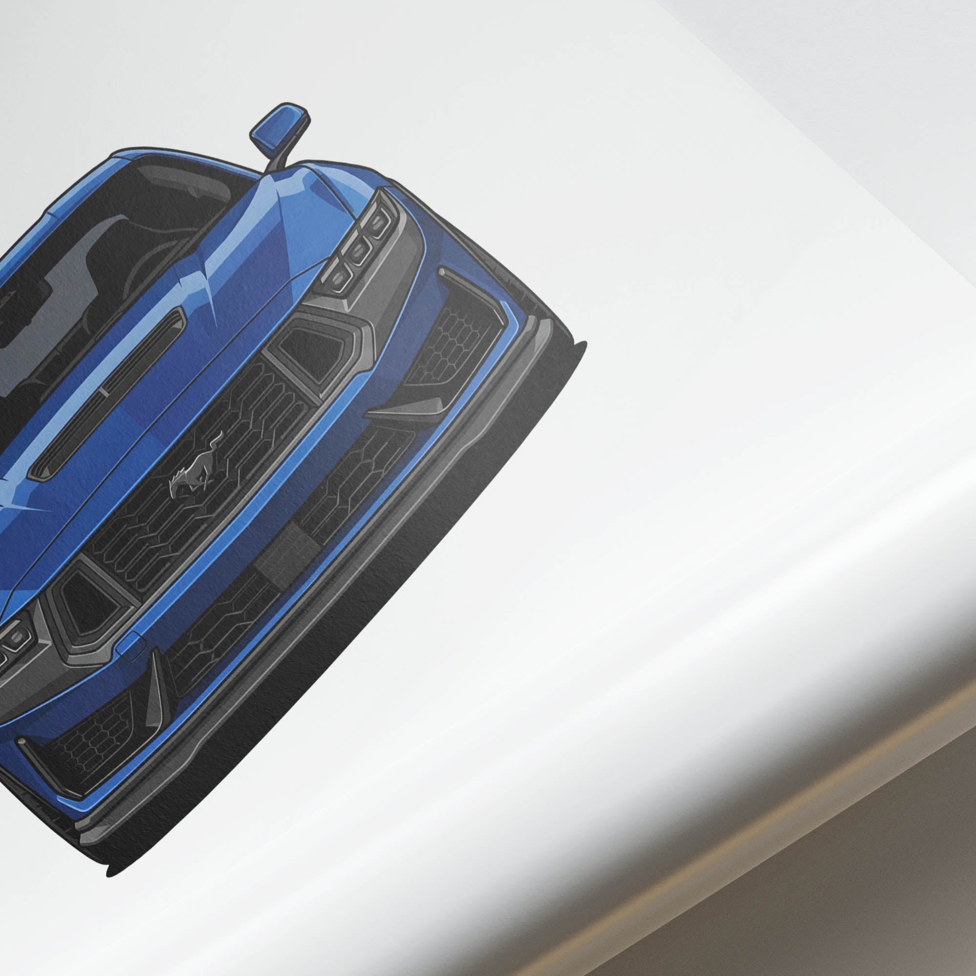 2024 Ford Mustang – Car Print