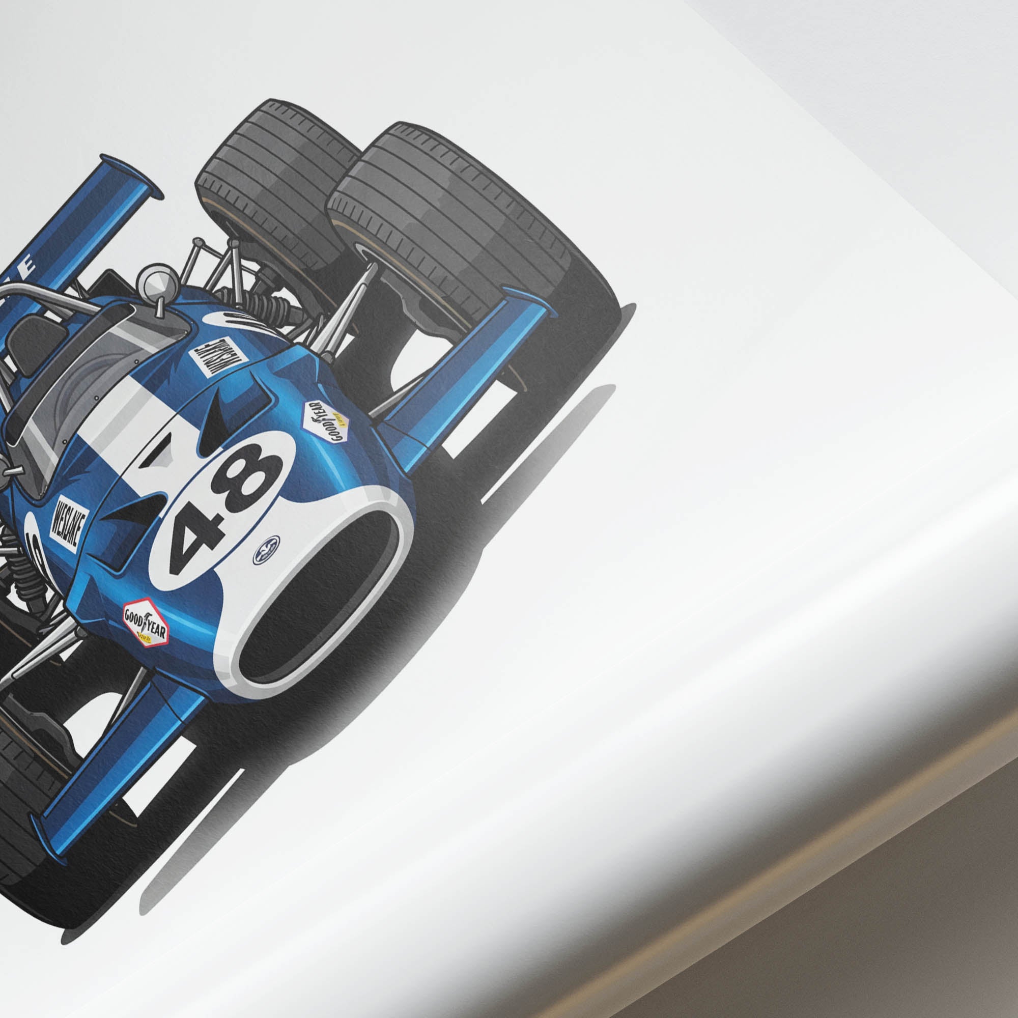1967 Eagle Weslake T1G Dan Gurney – Car Print