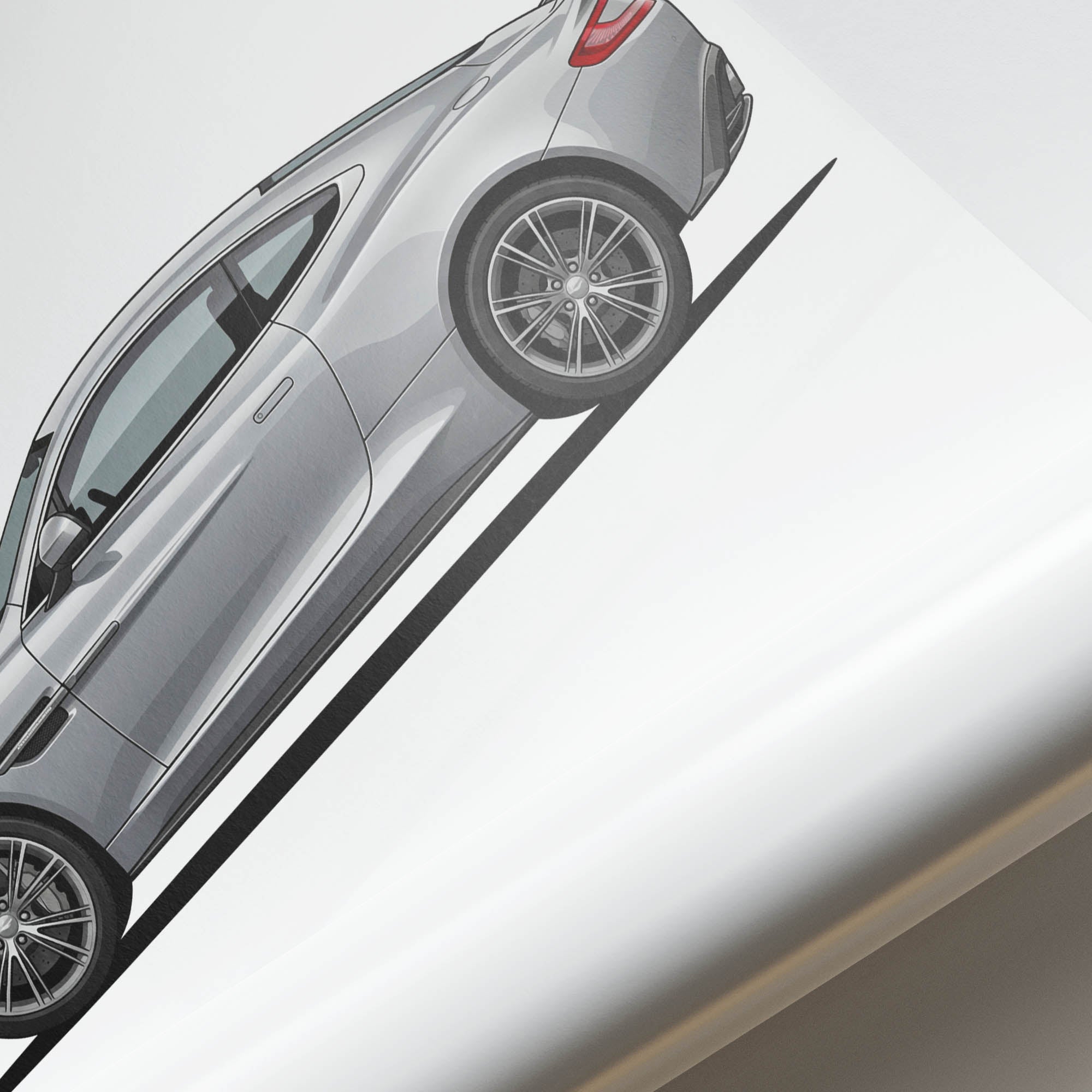 2012 Aston Martin Vanquish Skyfall – Car Print
