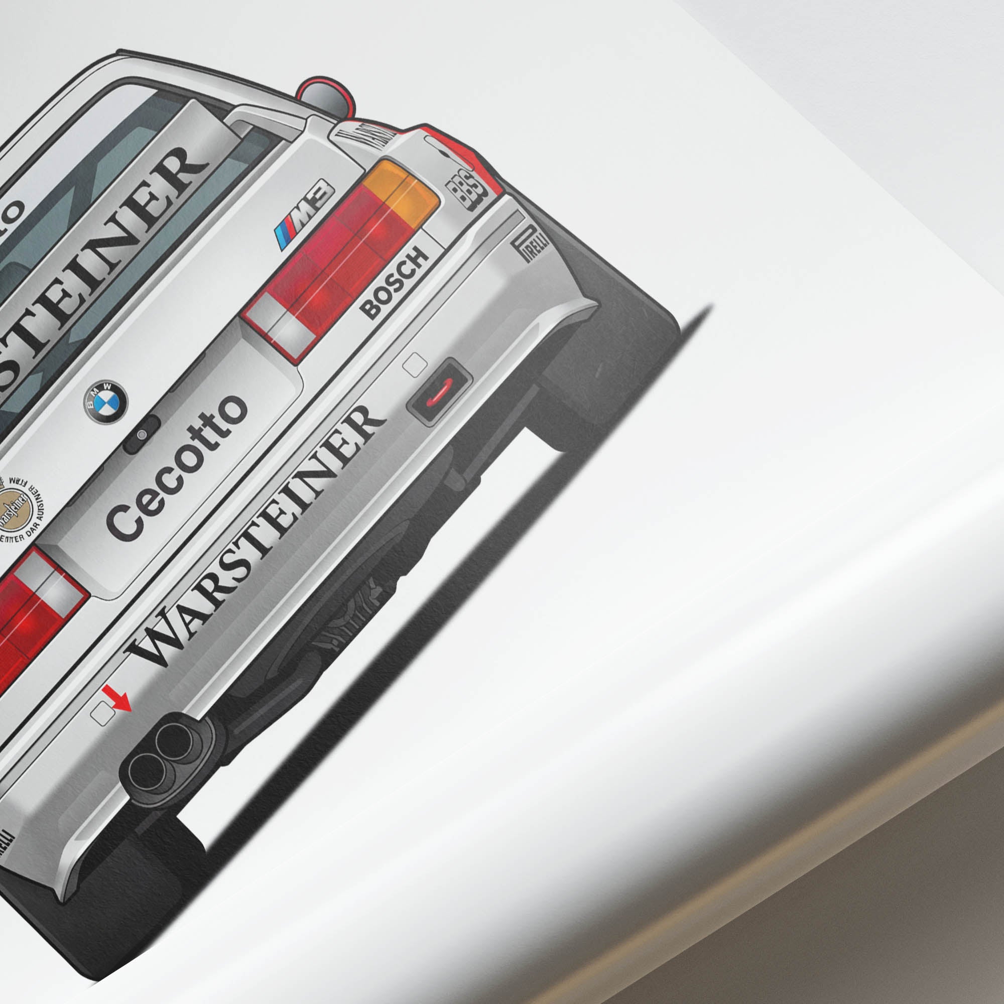 1990 BMW M3 Sport Evolution DTM Johnny – Car Print