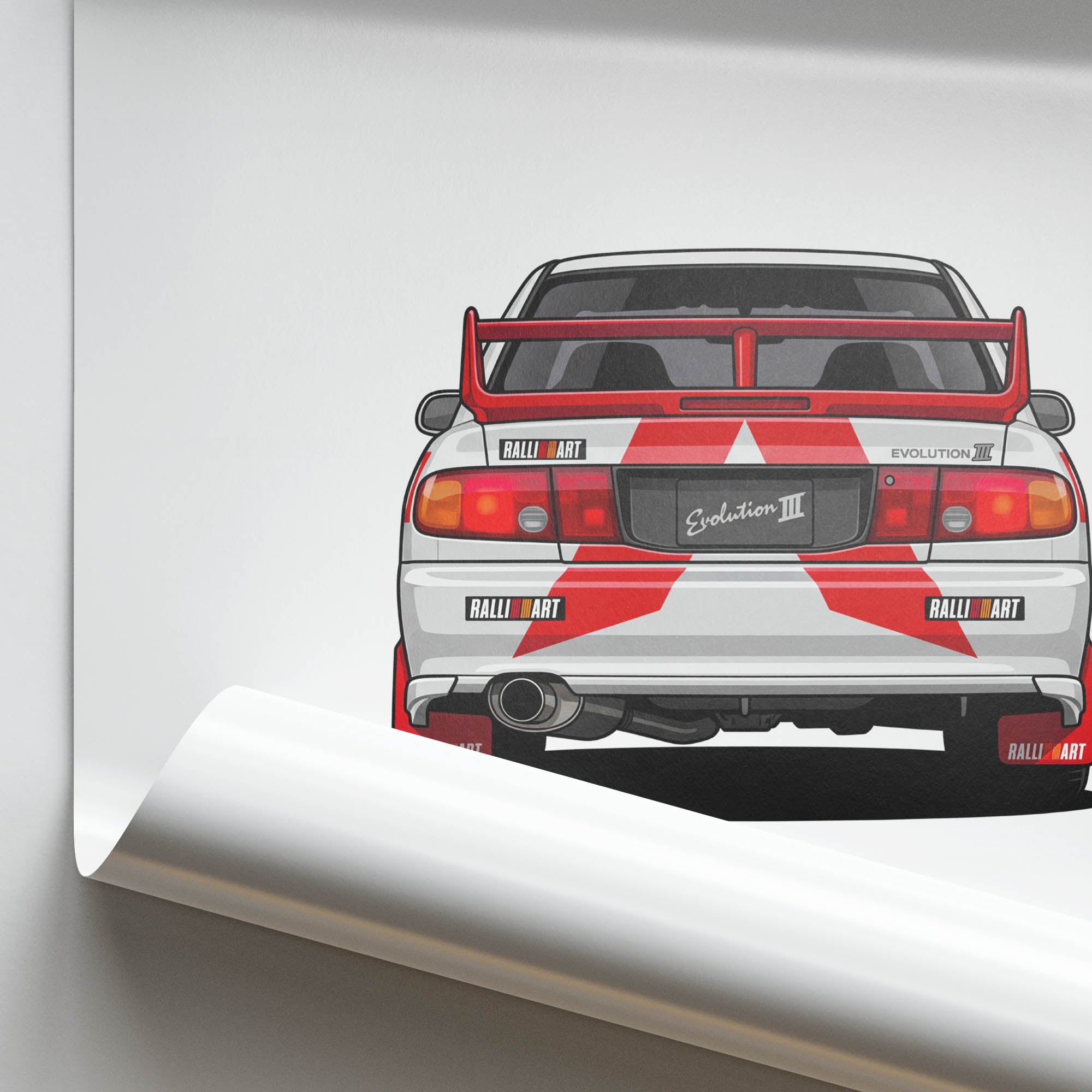 1996 Mitsubishi Lancer Evolution III – Car Print