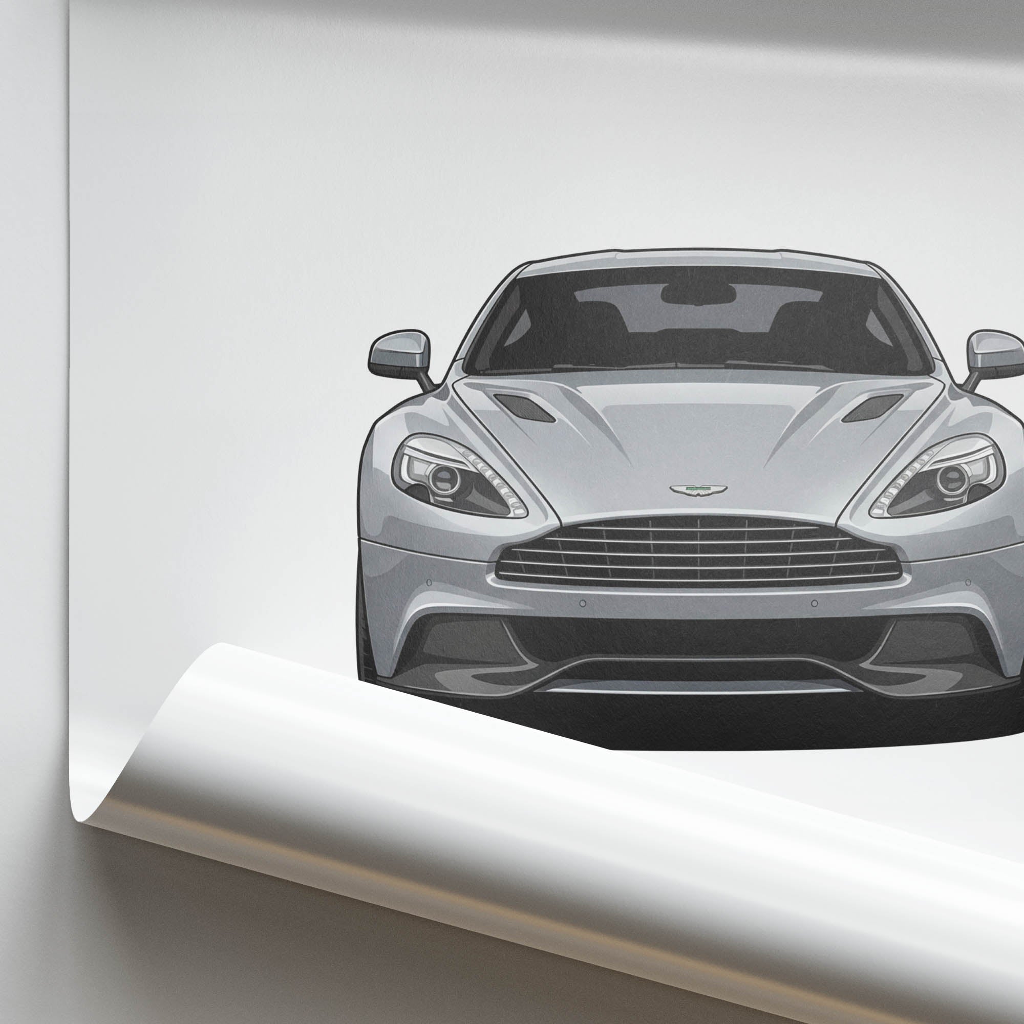 2012 Aston Martin Vanquish Skyfall – Car Print