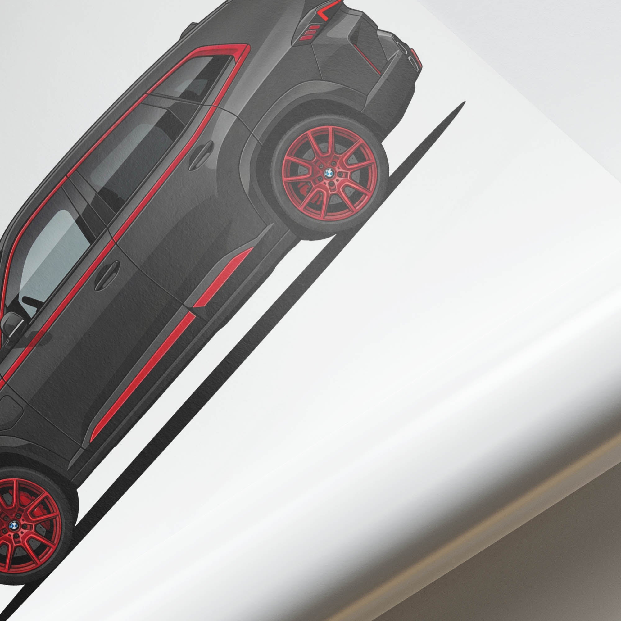 2023 BMW Xm Label – Car Print (Side)