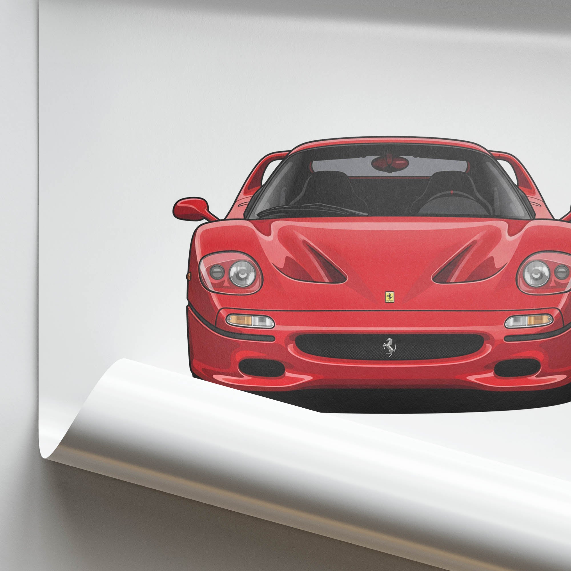 1995 Ferrari F50 – Car Print