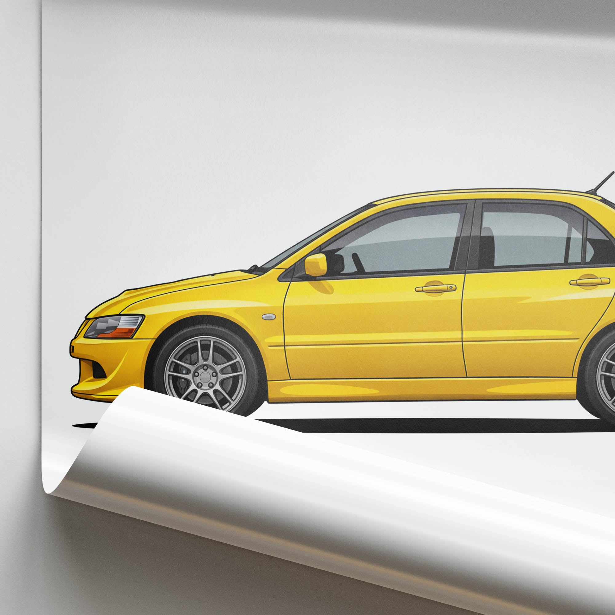 2003 Mitsubishi Lancer Evolution VIII – Car Print