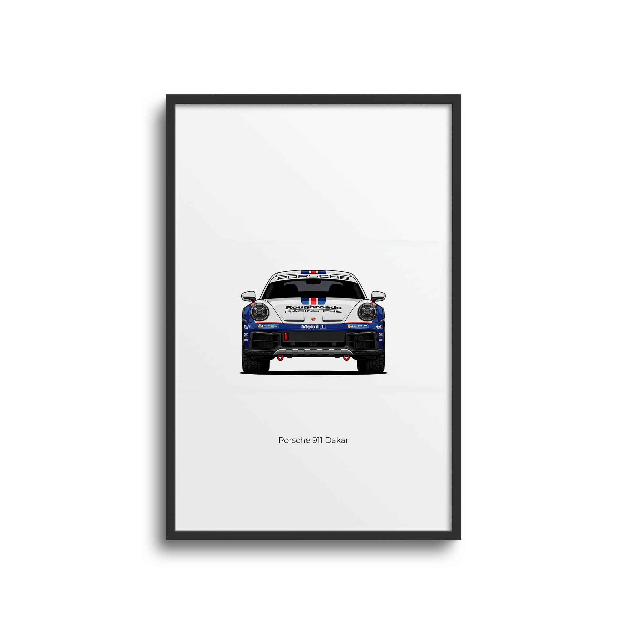 2024 Porsche 911 Roughroads – Car Print