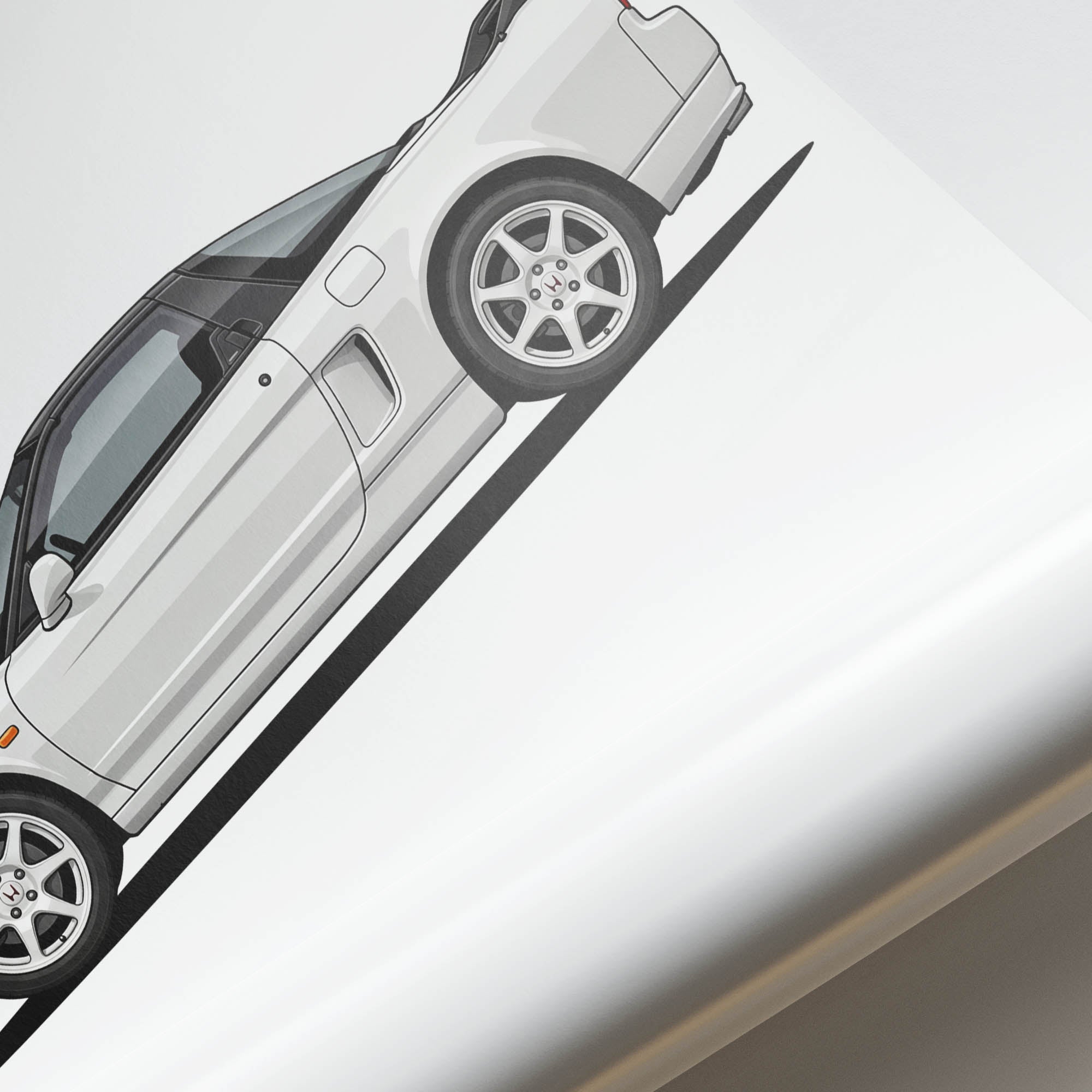 1992 Honda NSX R NA1 Championship – Car Print (Side)