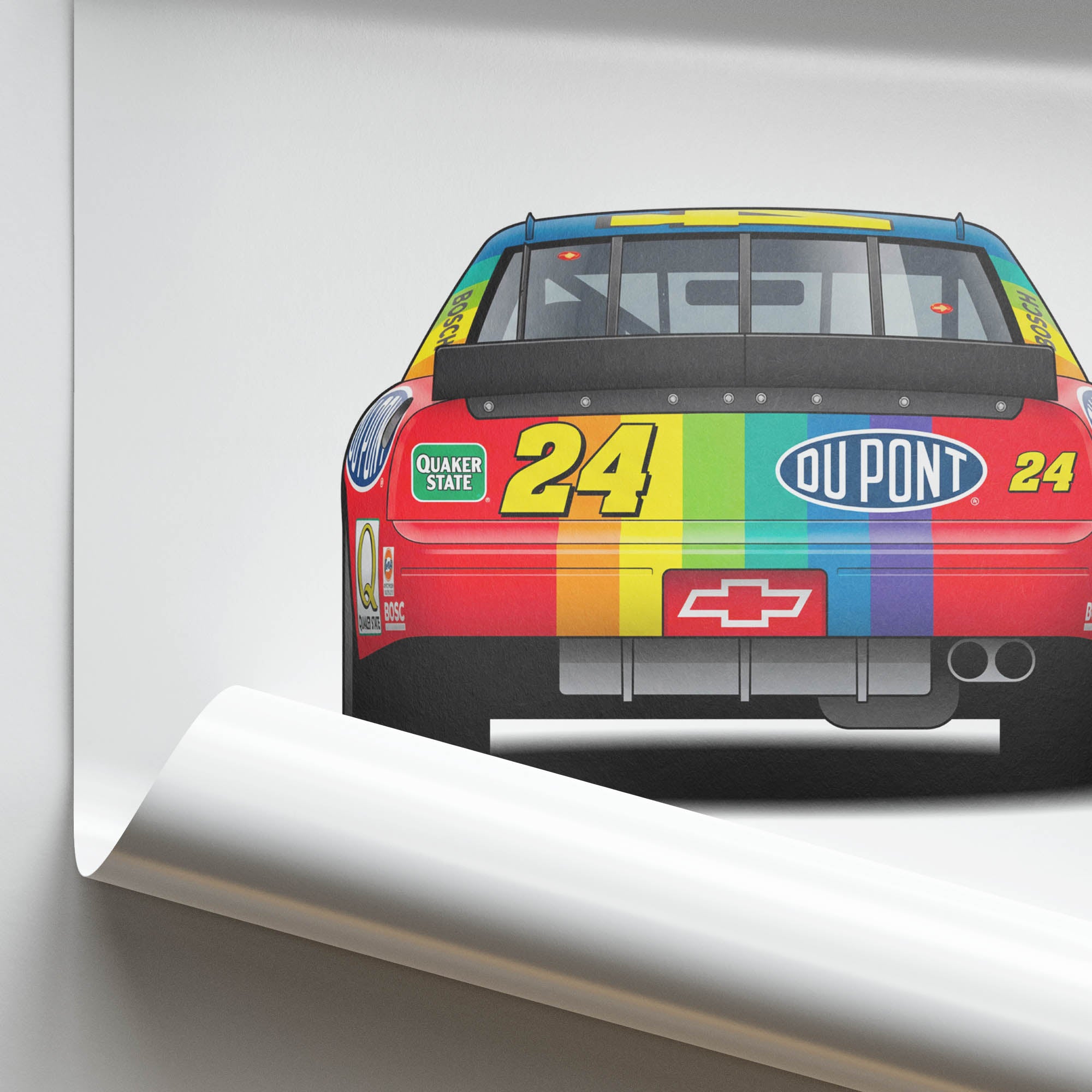 1997 Chevrolet Monte Carlo Jeff Gordon – Car Print