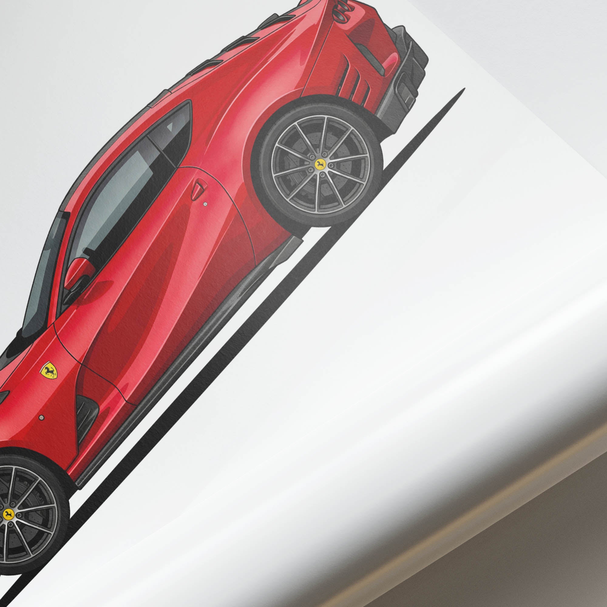 2021 Ferrari 812 Competizione – Car Print