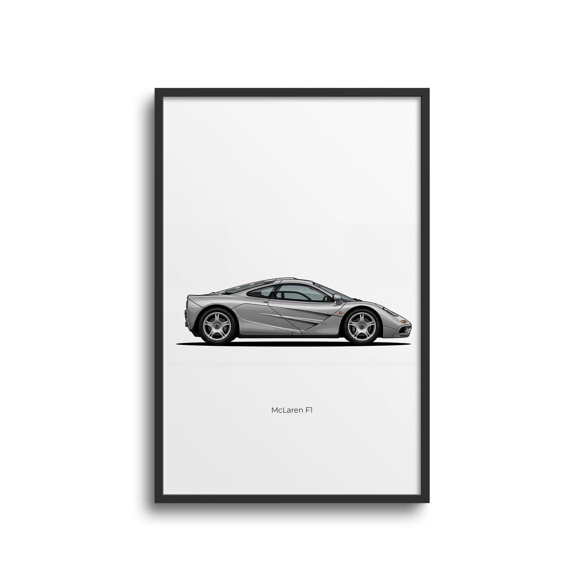 1994 McLaren Magnesium – Car Print (Side)