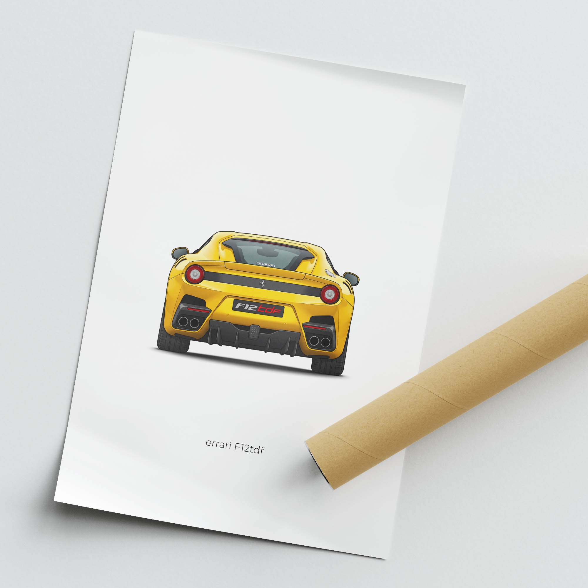 2016 Ferrari 2TDF – Car Print