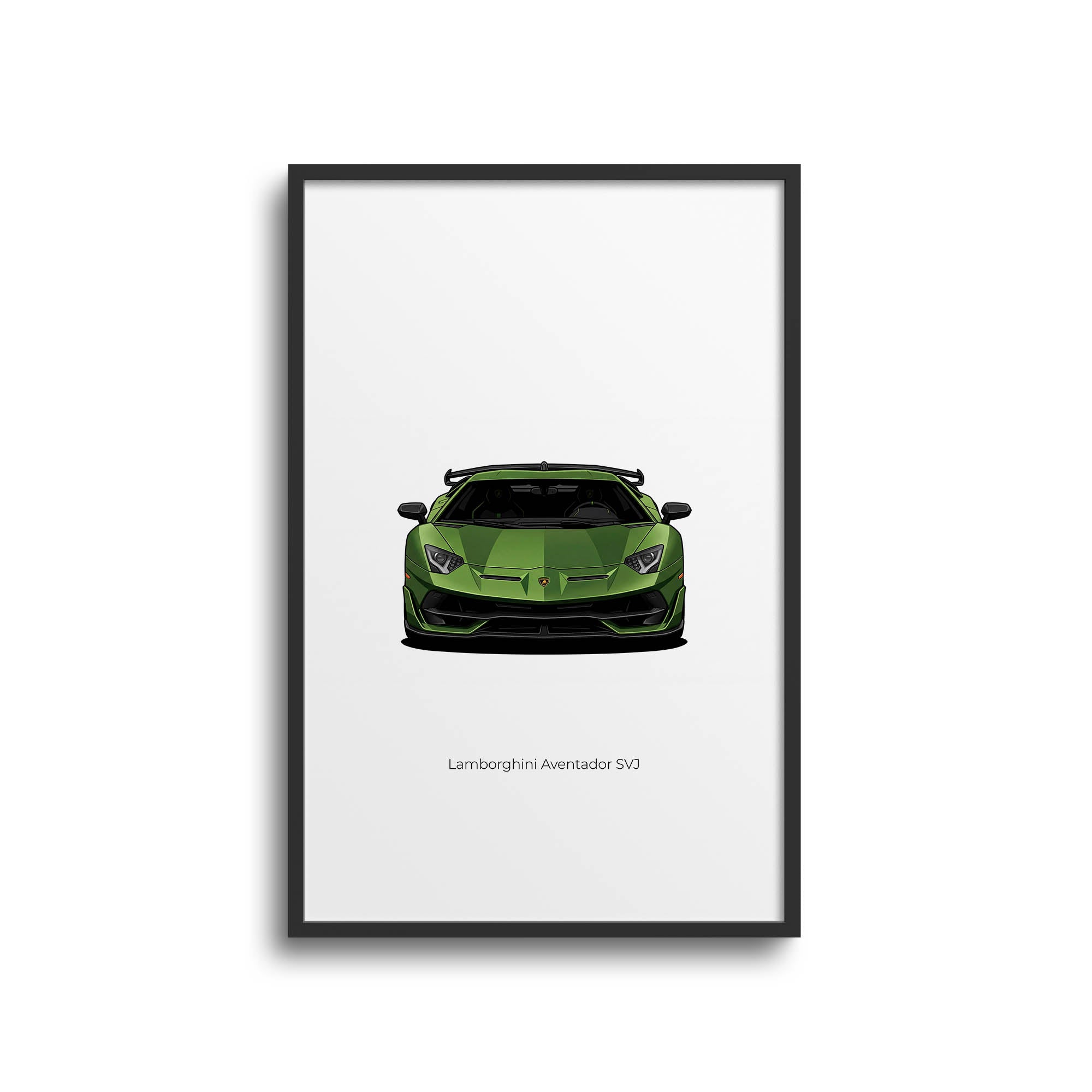 2018 Lamborghini Aventador SVJ – Car Print