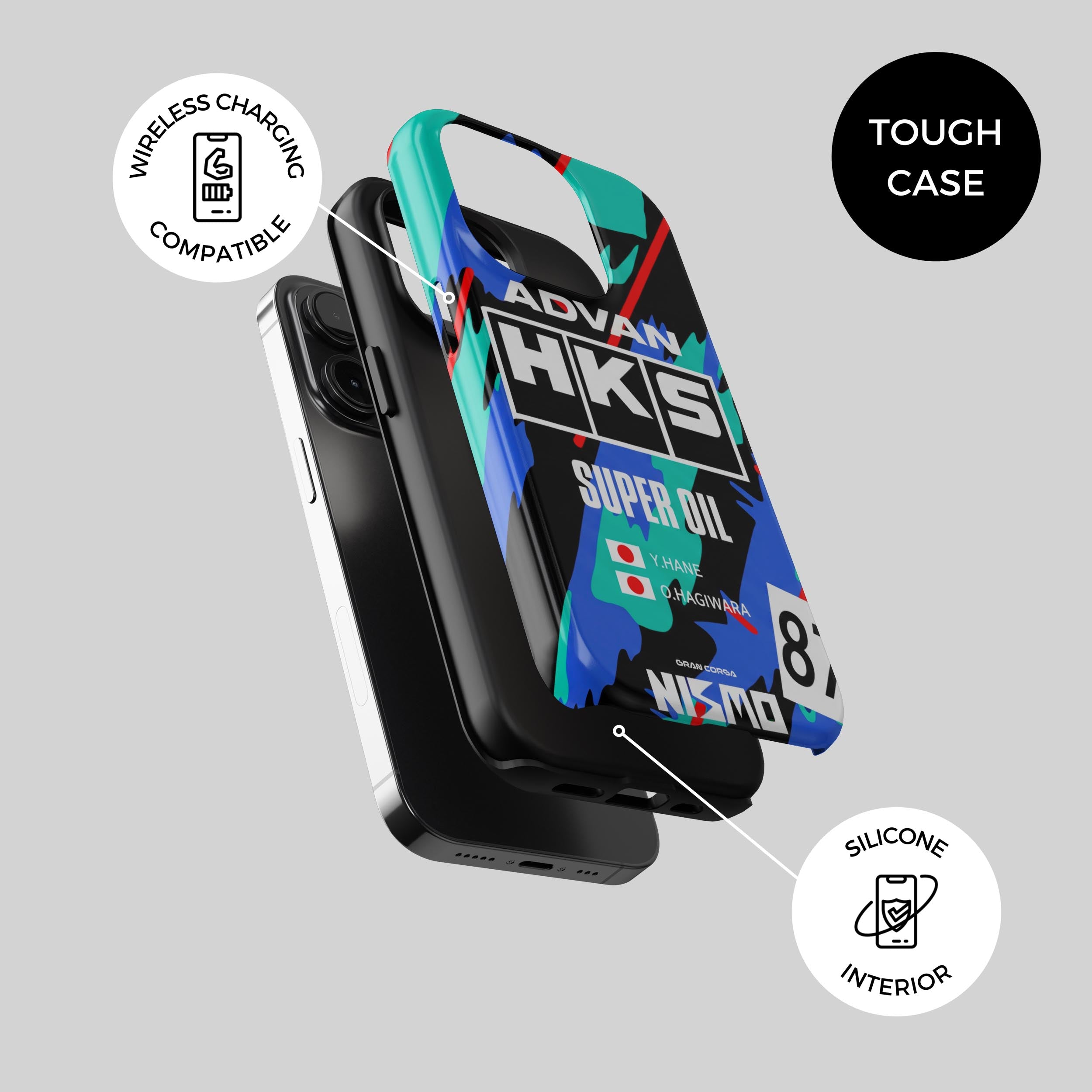 HKS Phone Case - Durable Protective Cover With Official HKS Logo
