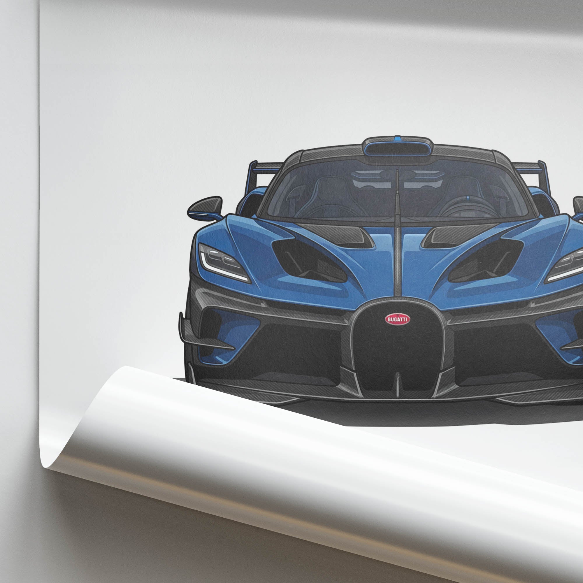 2024 Bugatti Bolide – Car Print