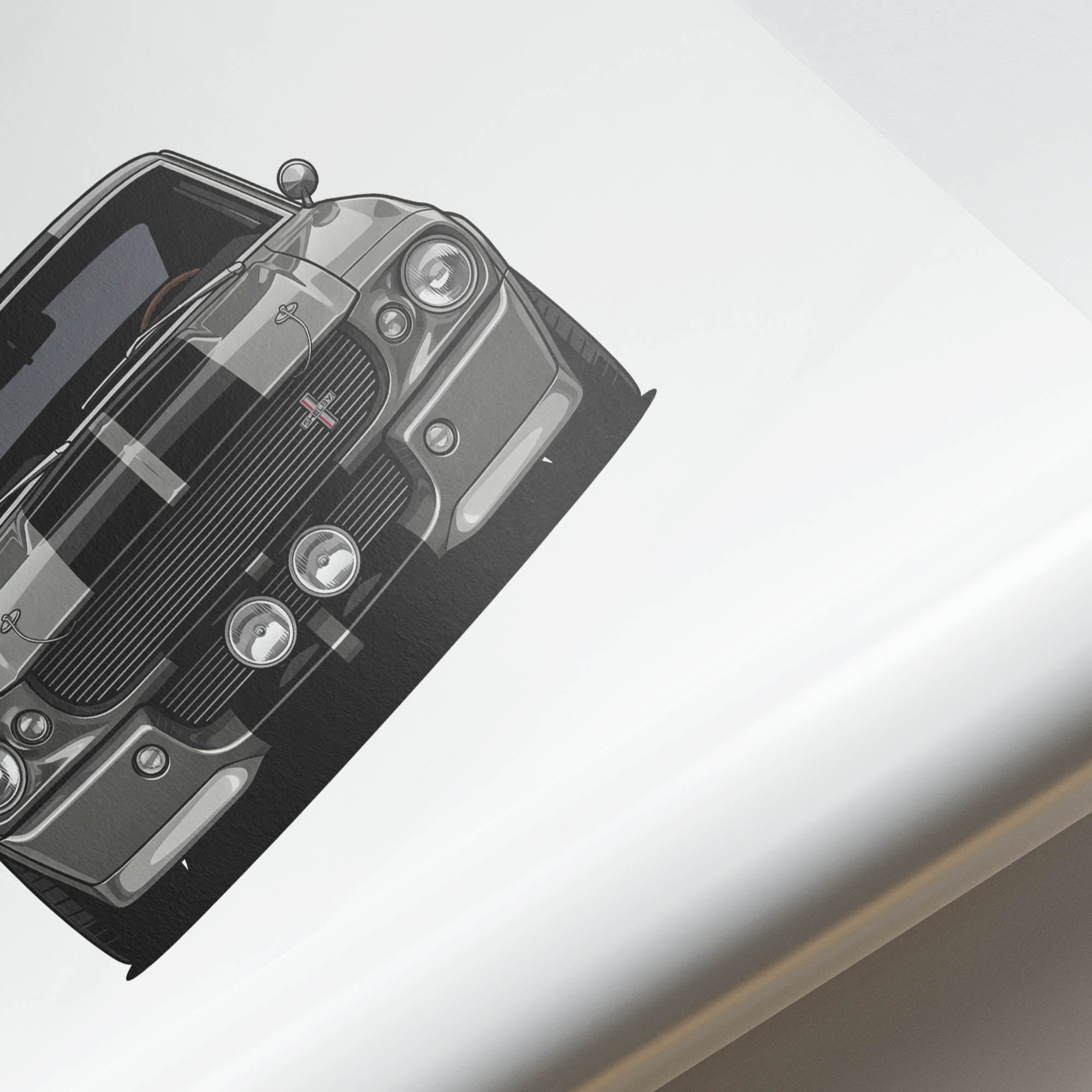 1967 Ford Mustang Shelby GT500 Eleanor – Car Print