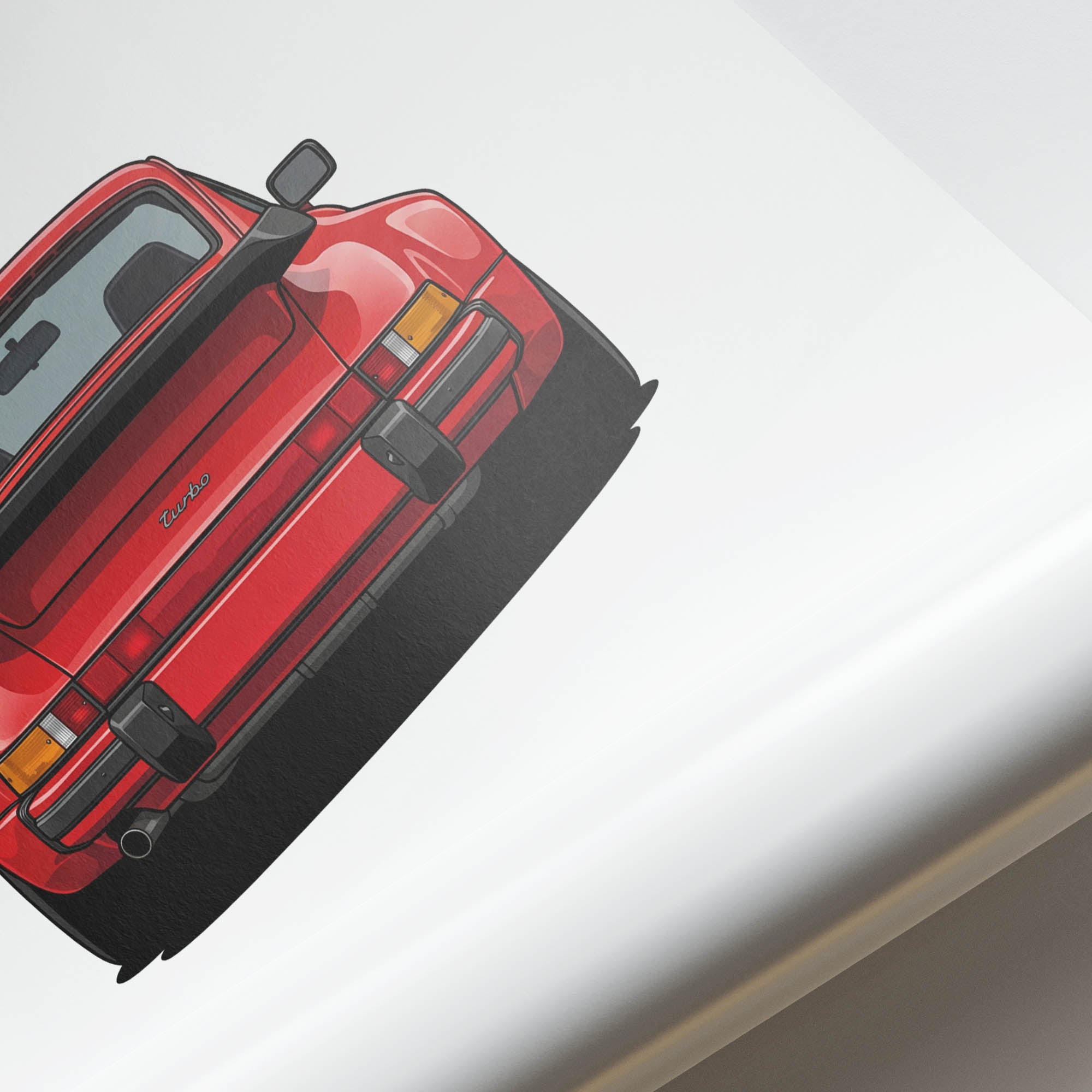 1976 Porsche 911 Turbo 930 Guards – Car Print