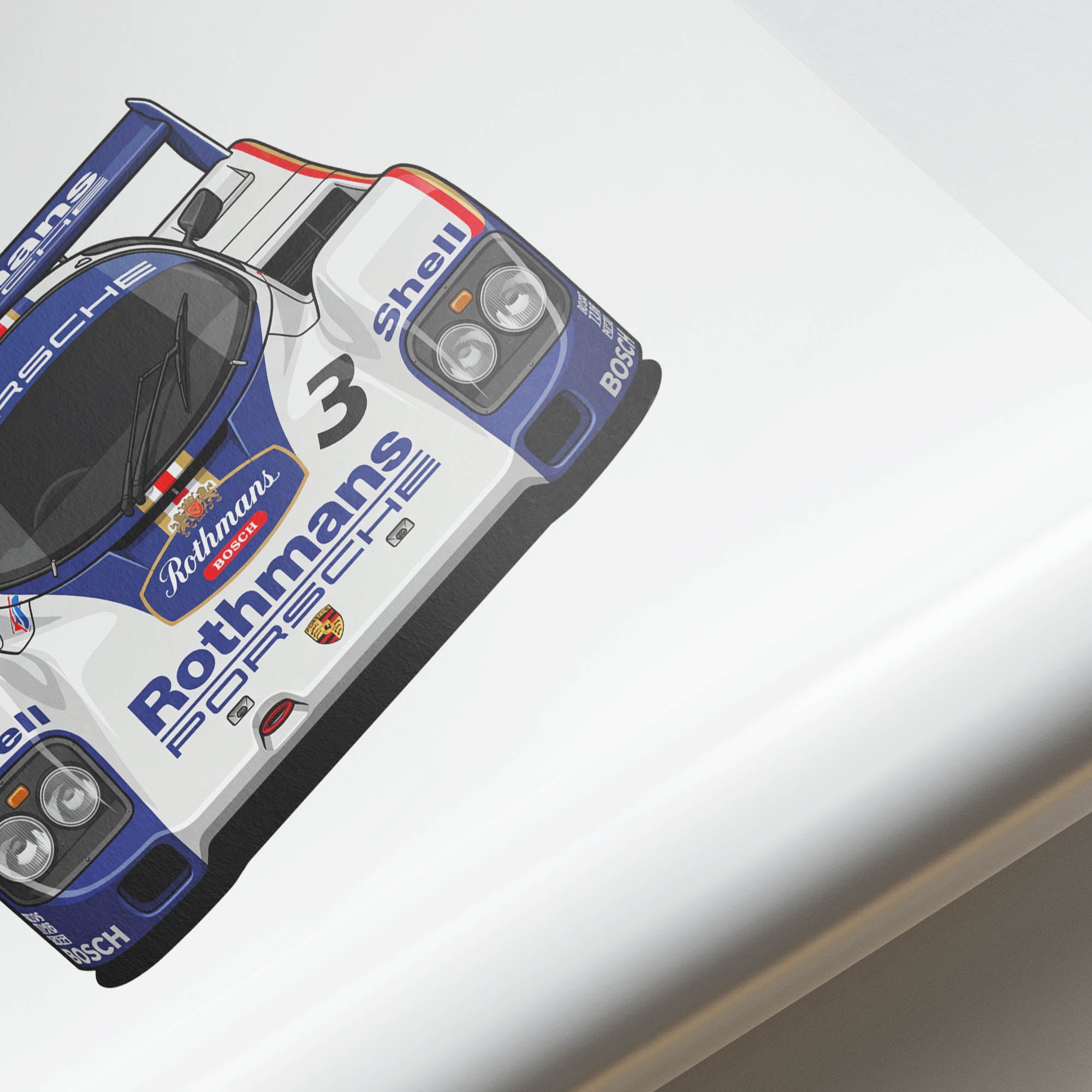 1982 Porsche – Car Print