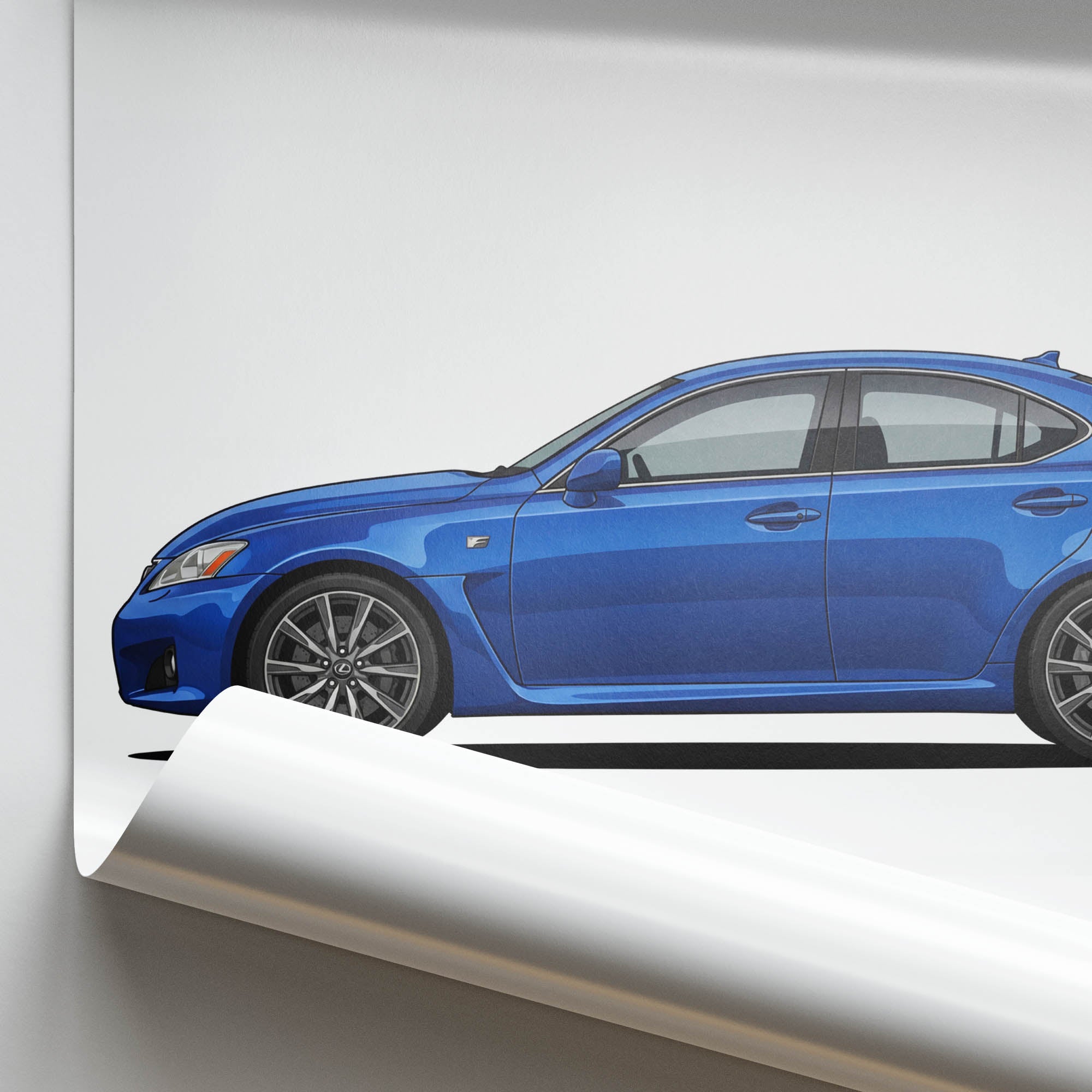 2010 Lexus Is F Ultrasonic – Car Print