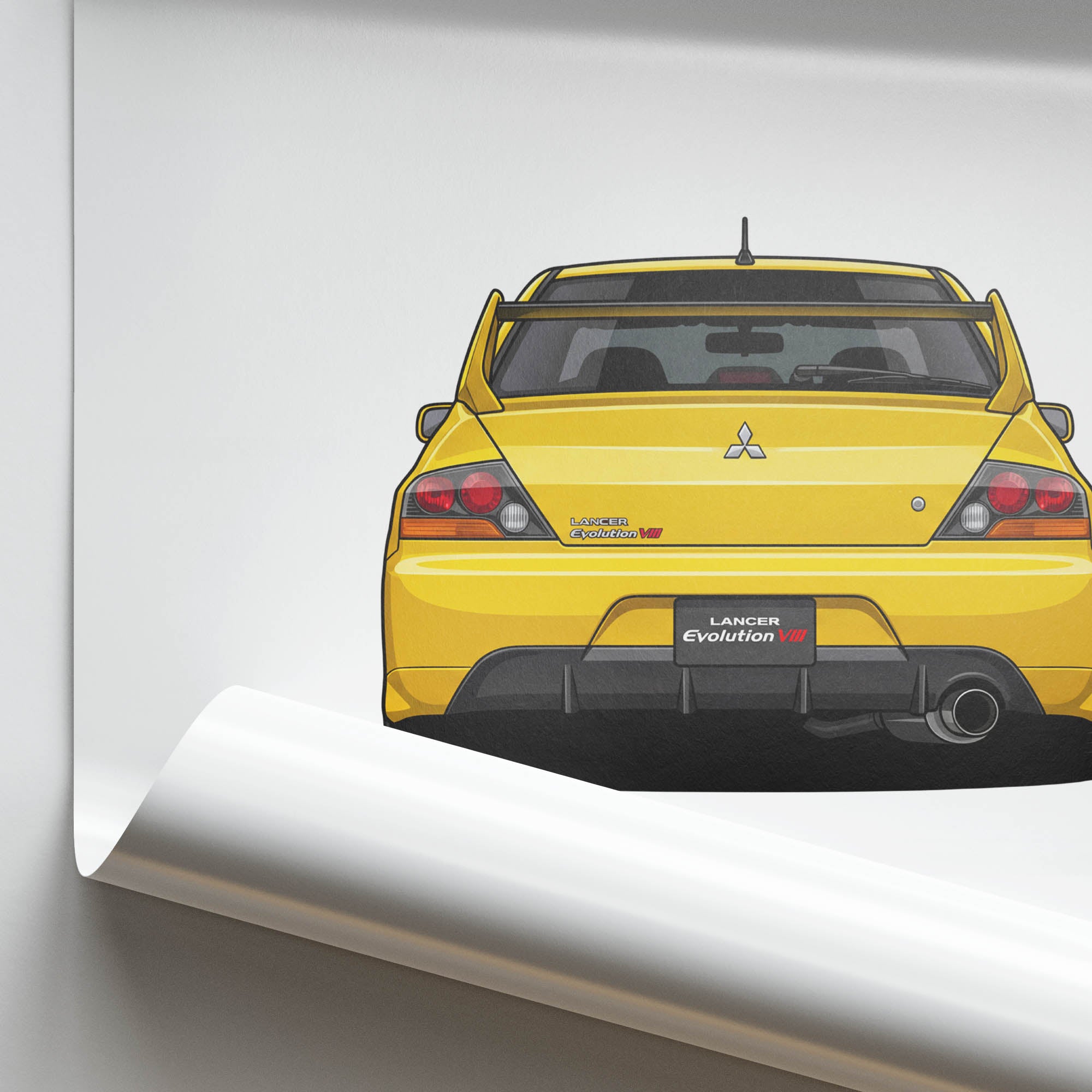 2003 Mitsubishi Lancer Evolution VIII – Car Print