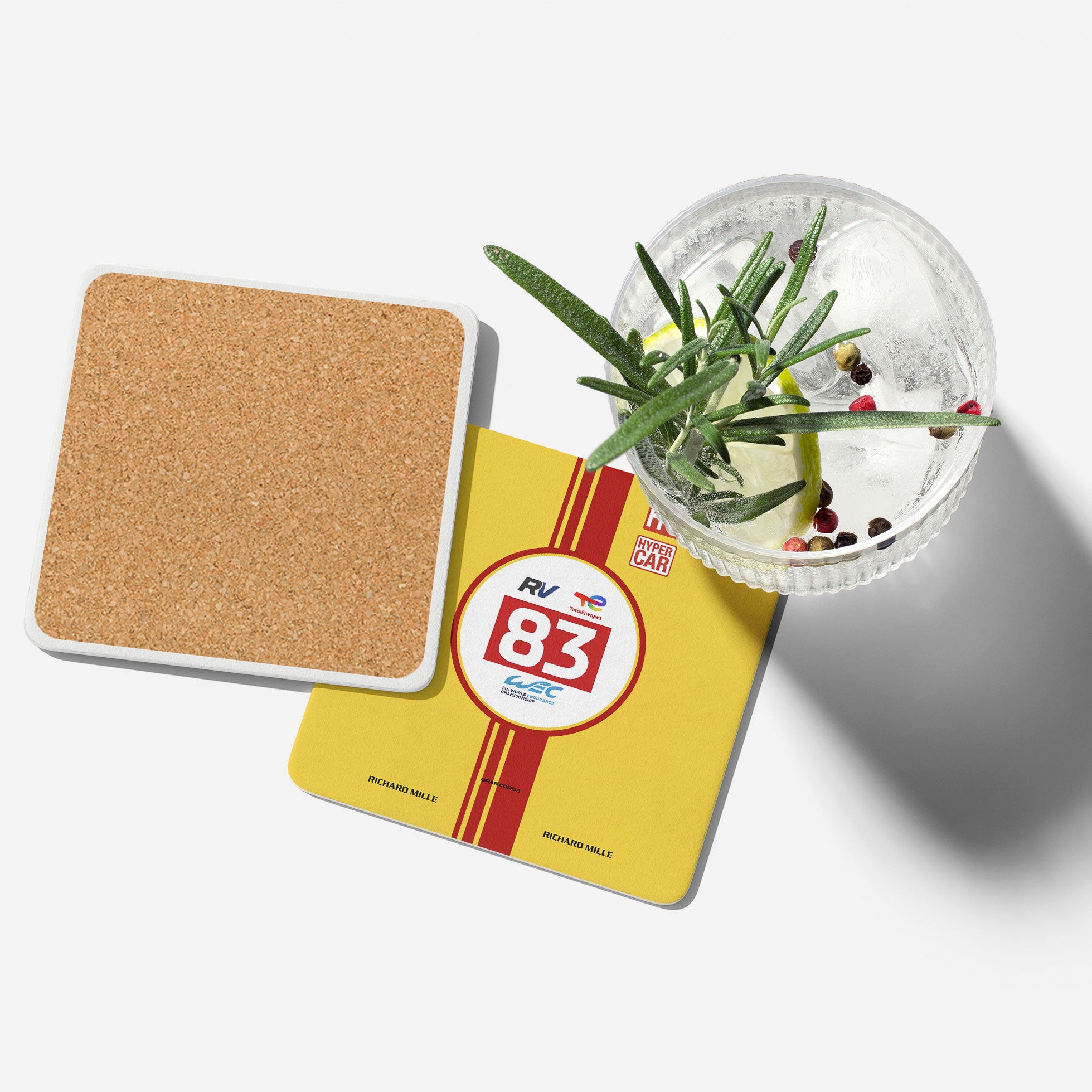 AF Corse Coaster – Official 499P 2024 Racing Fan Gift | Surface Protection