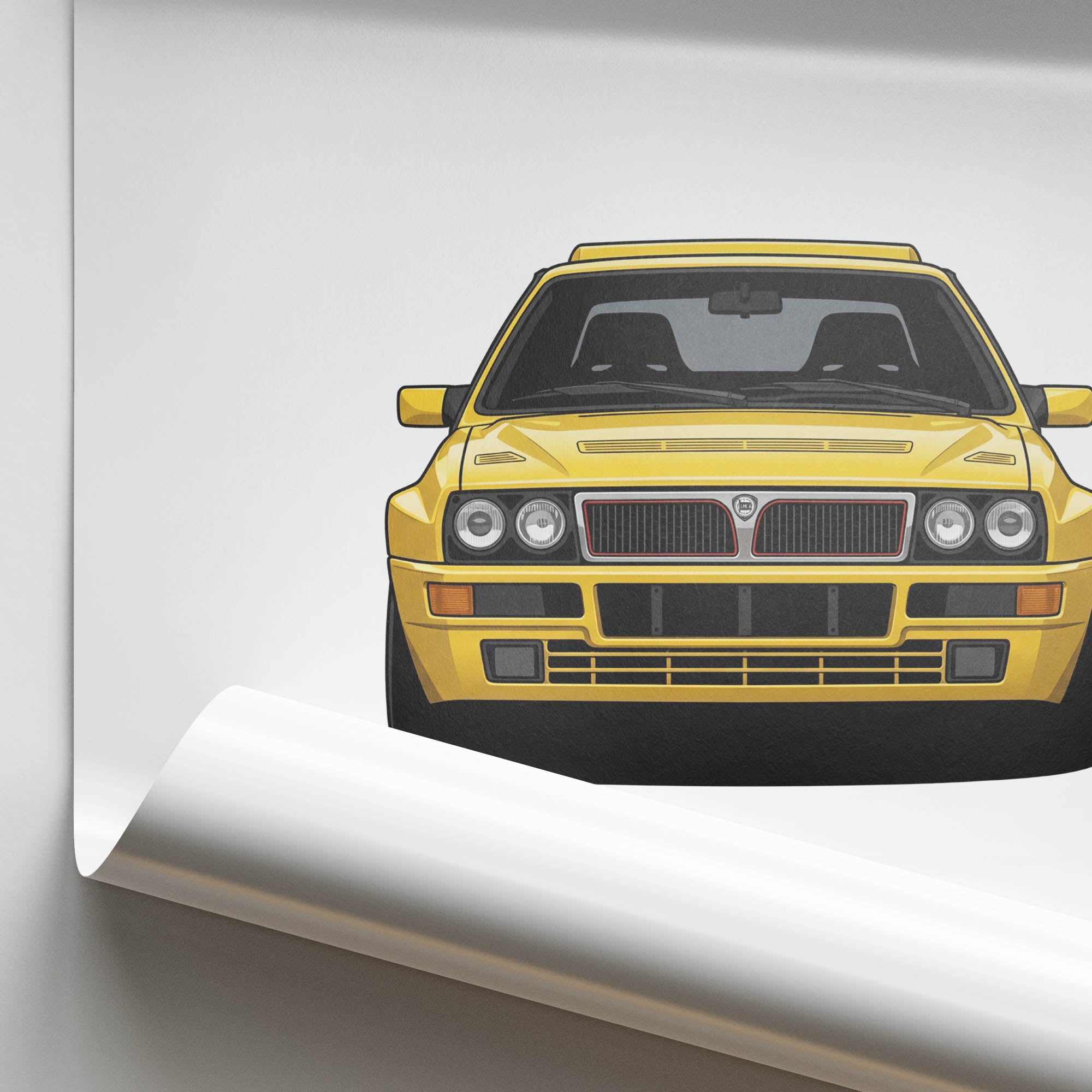 1993 Lancia Delta Hf Integrale Evo II – Car Print