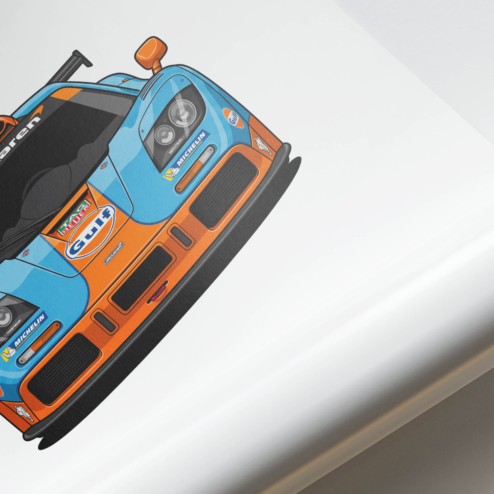 1997 McLaren GTR Longtail – Car Print