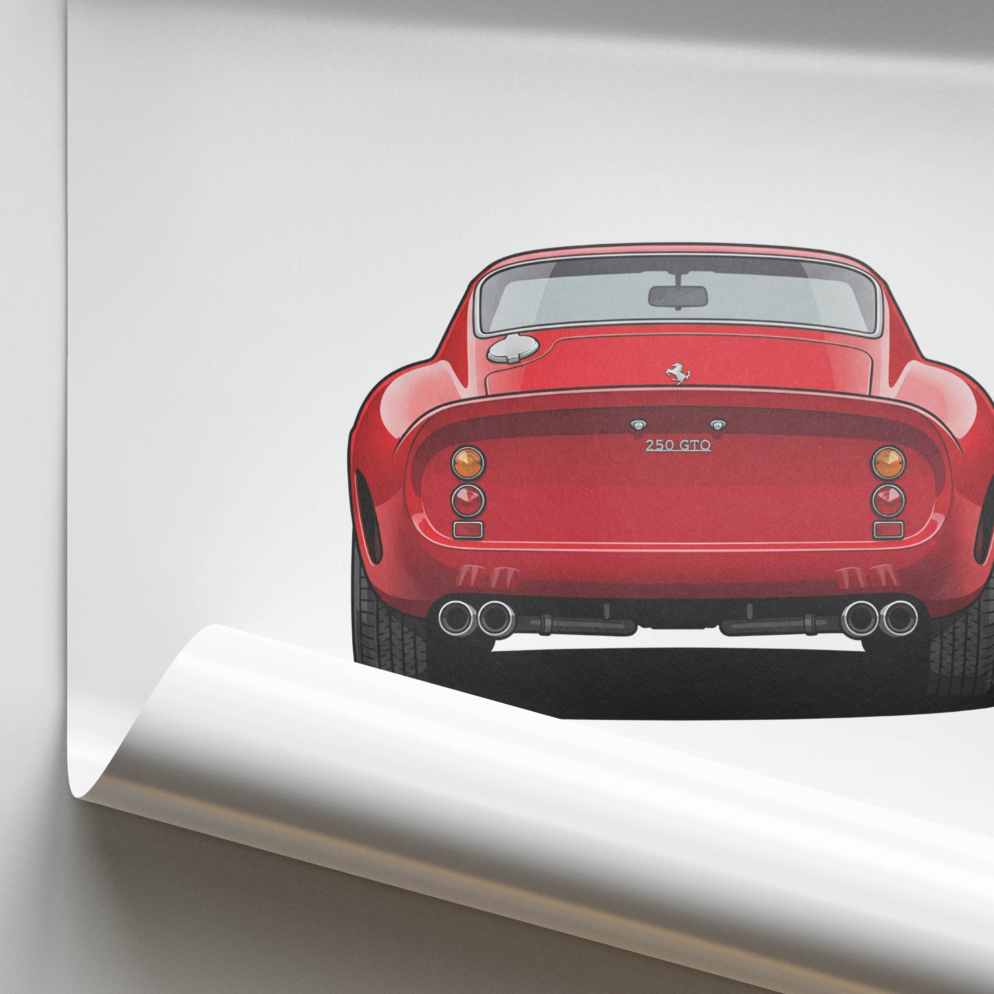 1962 Ferrari 250 GTO – Car Print